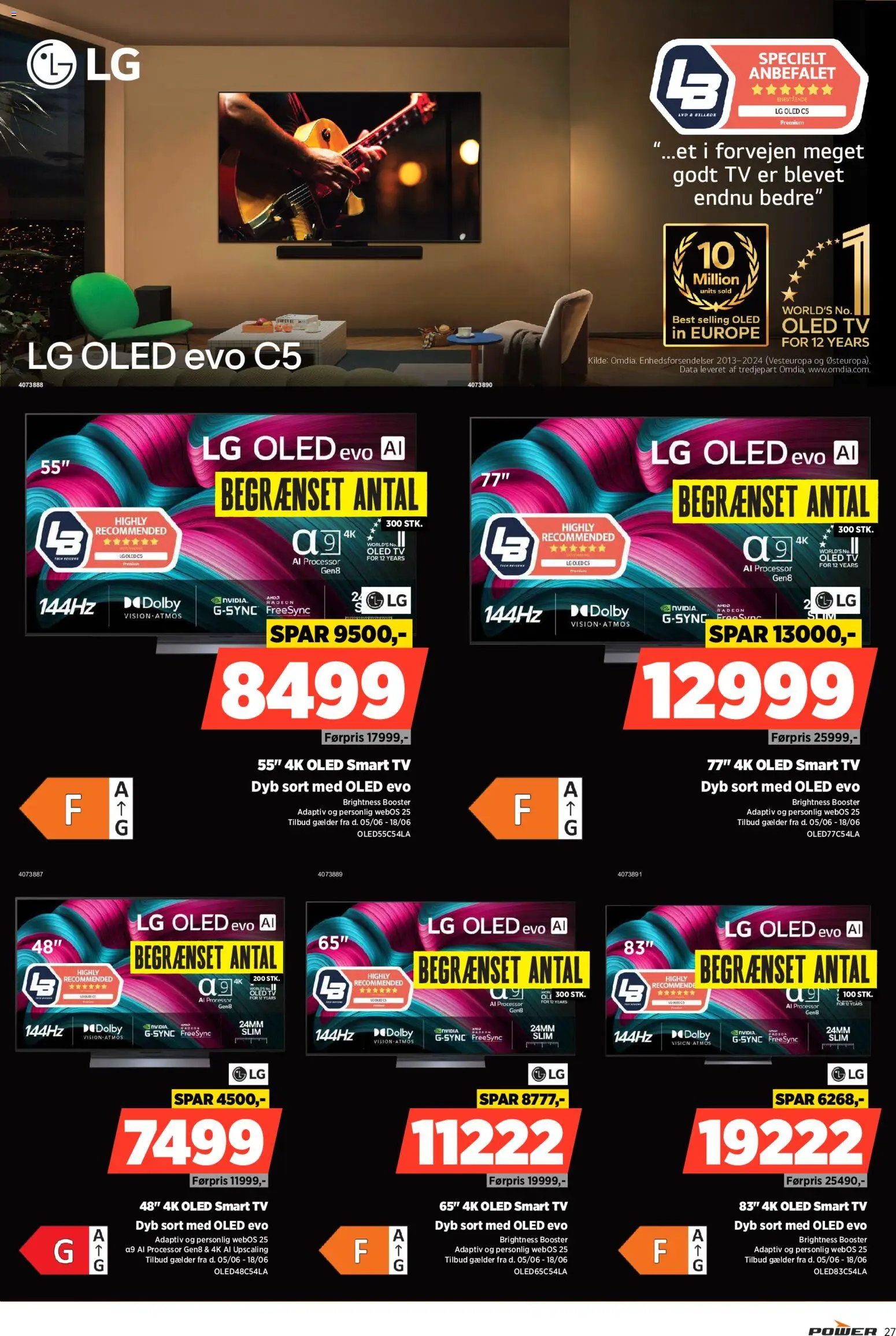 Power tilbudsavis – gyldig fra 05.06.2026 | Side: 27 | Produkter: Processor, Smart TV, TV, Lyd