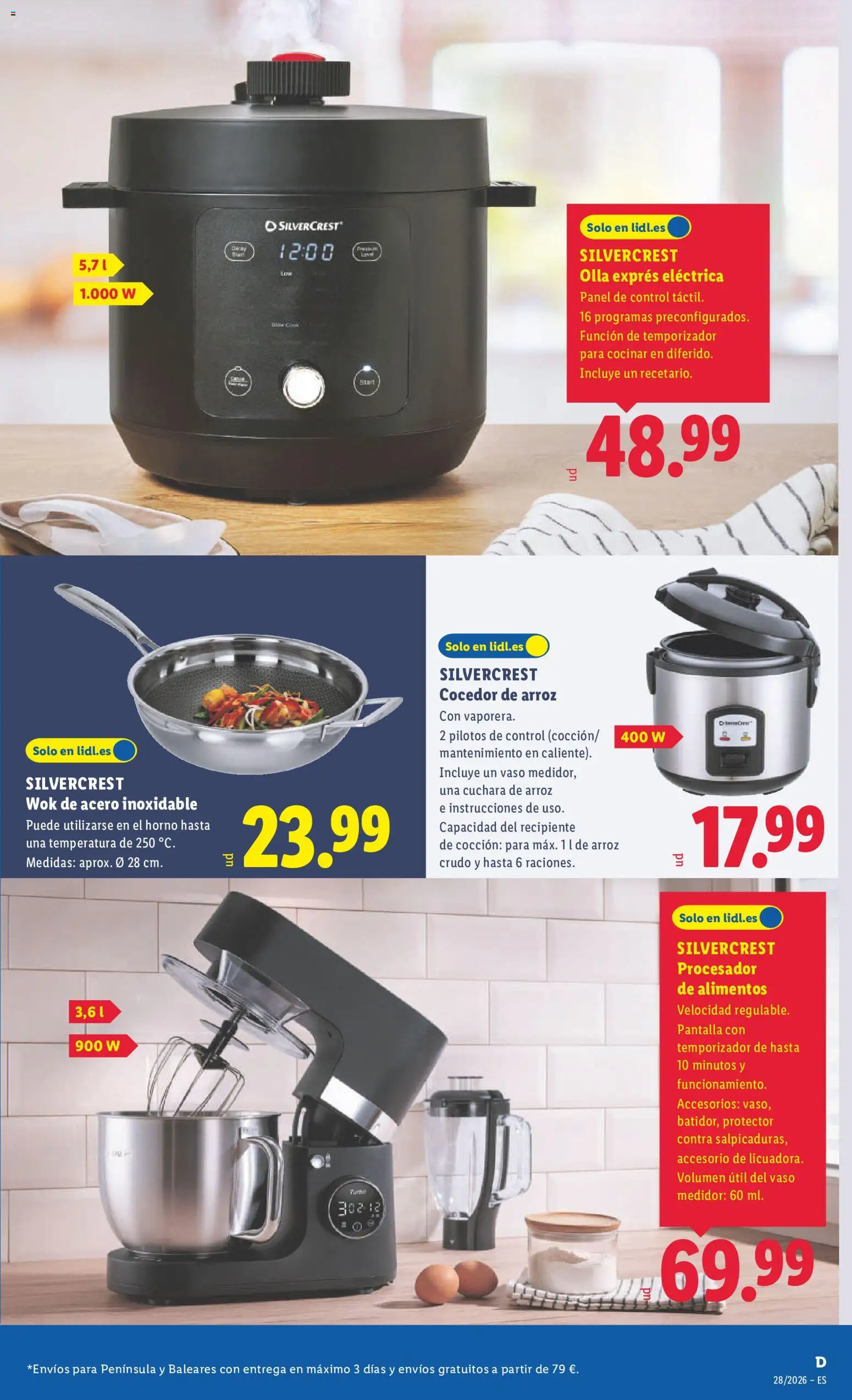 Lidl folleto de bazar │ válido desde el 06/07/2026 | Página: 7 | Productos: El horno, Arroz, Horno, Κούβα