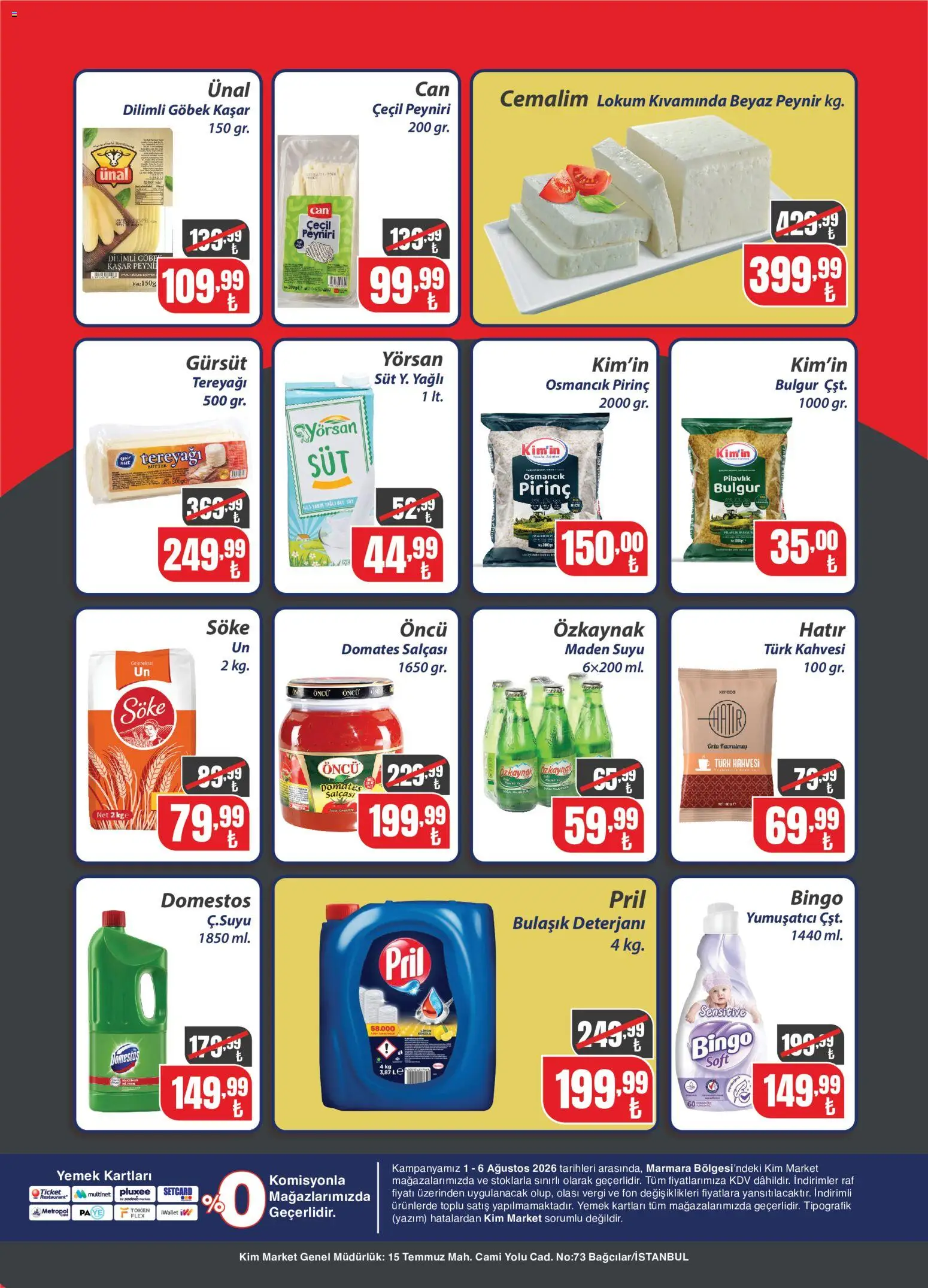 Kim Market Katalog - Marmara Insert - 01 Ağustos 2026 tarihinden itibaren geçerlidir | Sayfa: 2