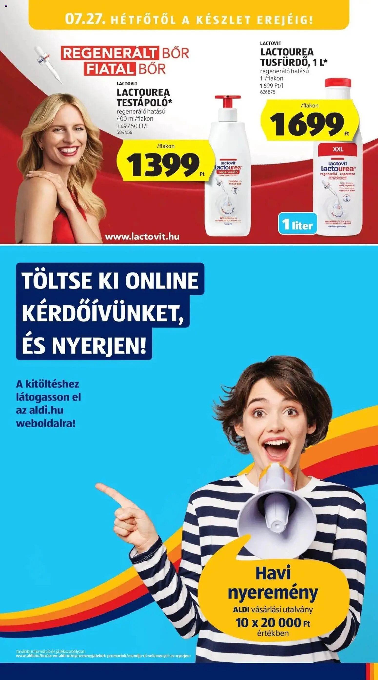 Aldi akciós ujság - amely érvényes a következő dátumtól: 2026.07.18. | Oldal: 51 | Termékek: Body, Bor