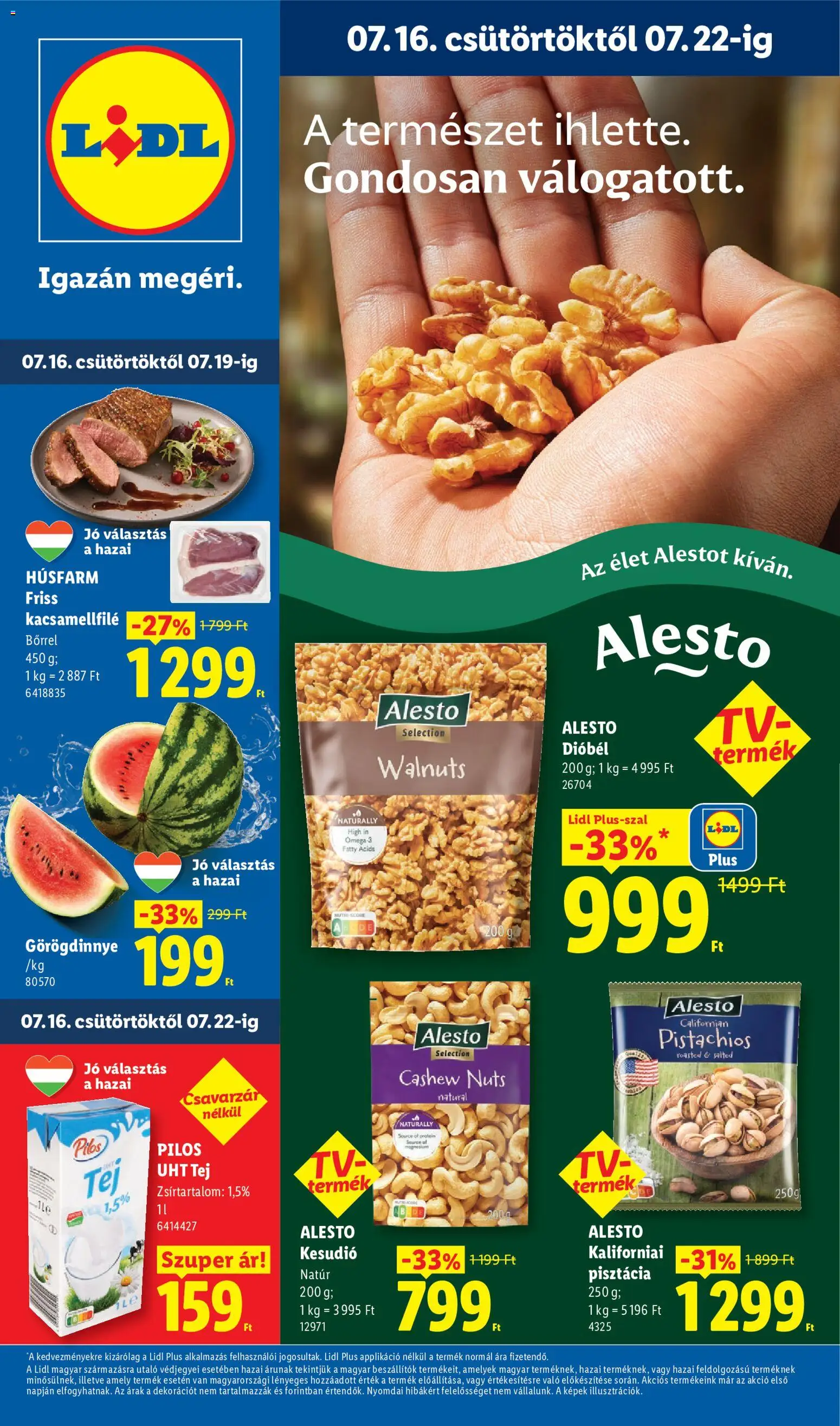 Akciós újság új Lidl catalogue cover