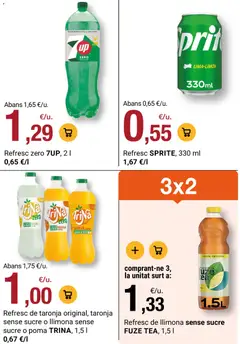 Vista previa Bonpreu folleto válido desde el 15/09/2026 | Página: 77 | Productos: Lima, Fruta, Limón, Azúcar