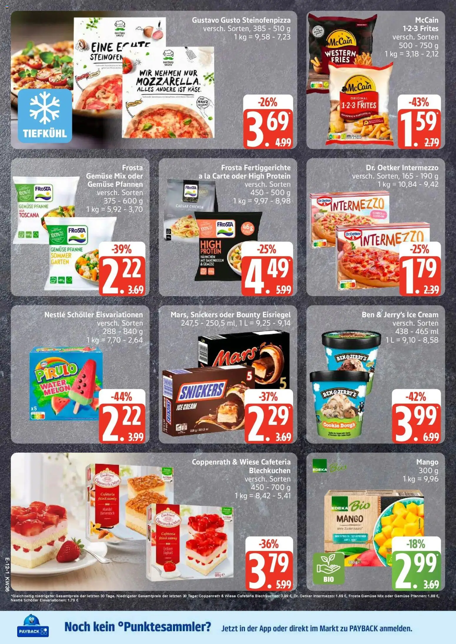 Edeka Prospekt Hamburg (ab 31.08.2026) » Angebote Online | Seite: 16 | Produkte: McCain, Mars, Gemüse, Fertiggerichte