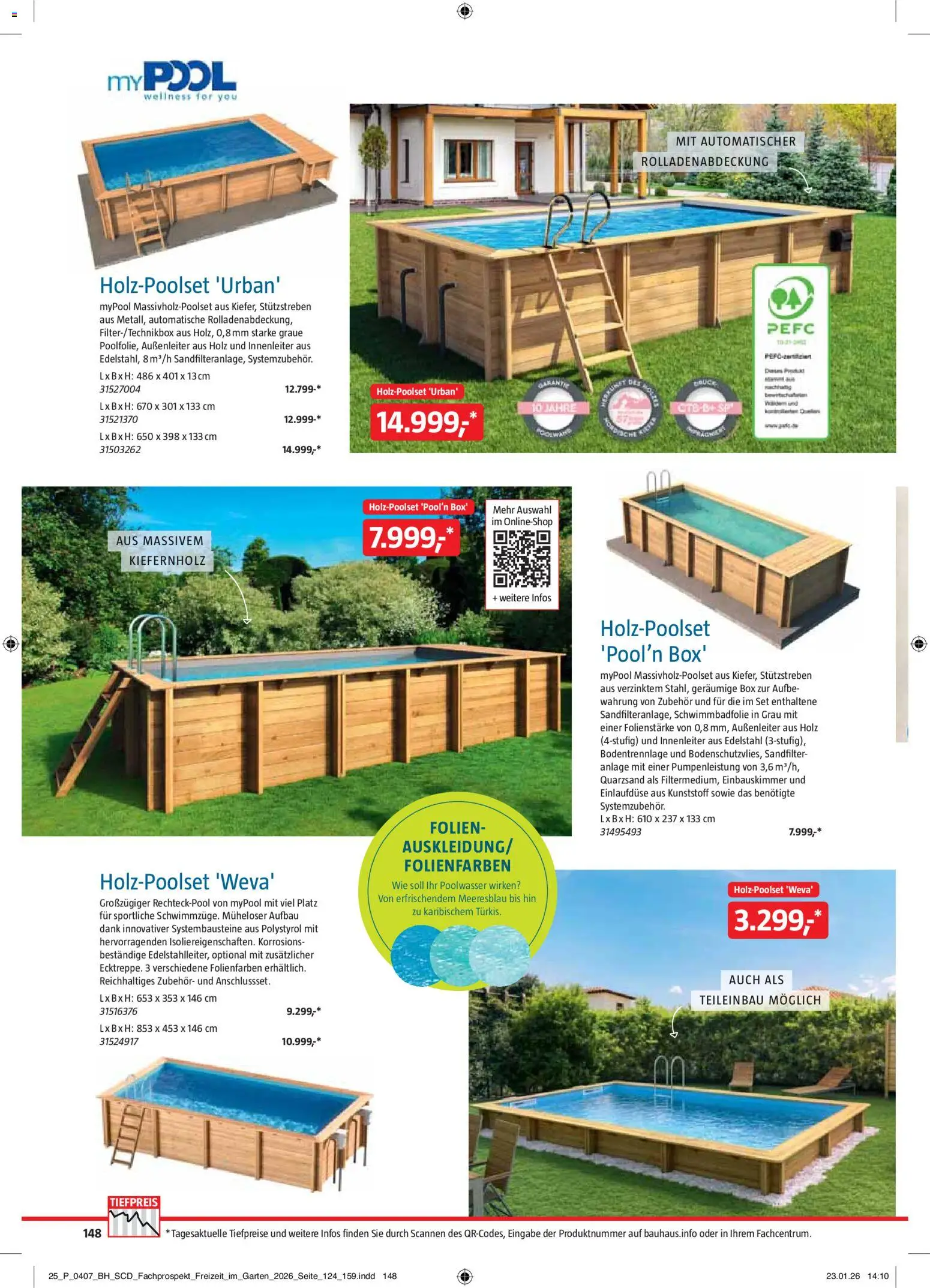 Bauhaus Freizeit im Garten – gültig ab 02.03.2026 | Seite: 148 | Produkte: Box