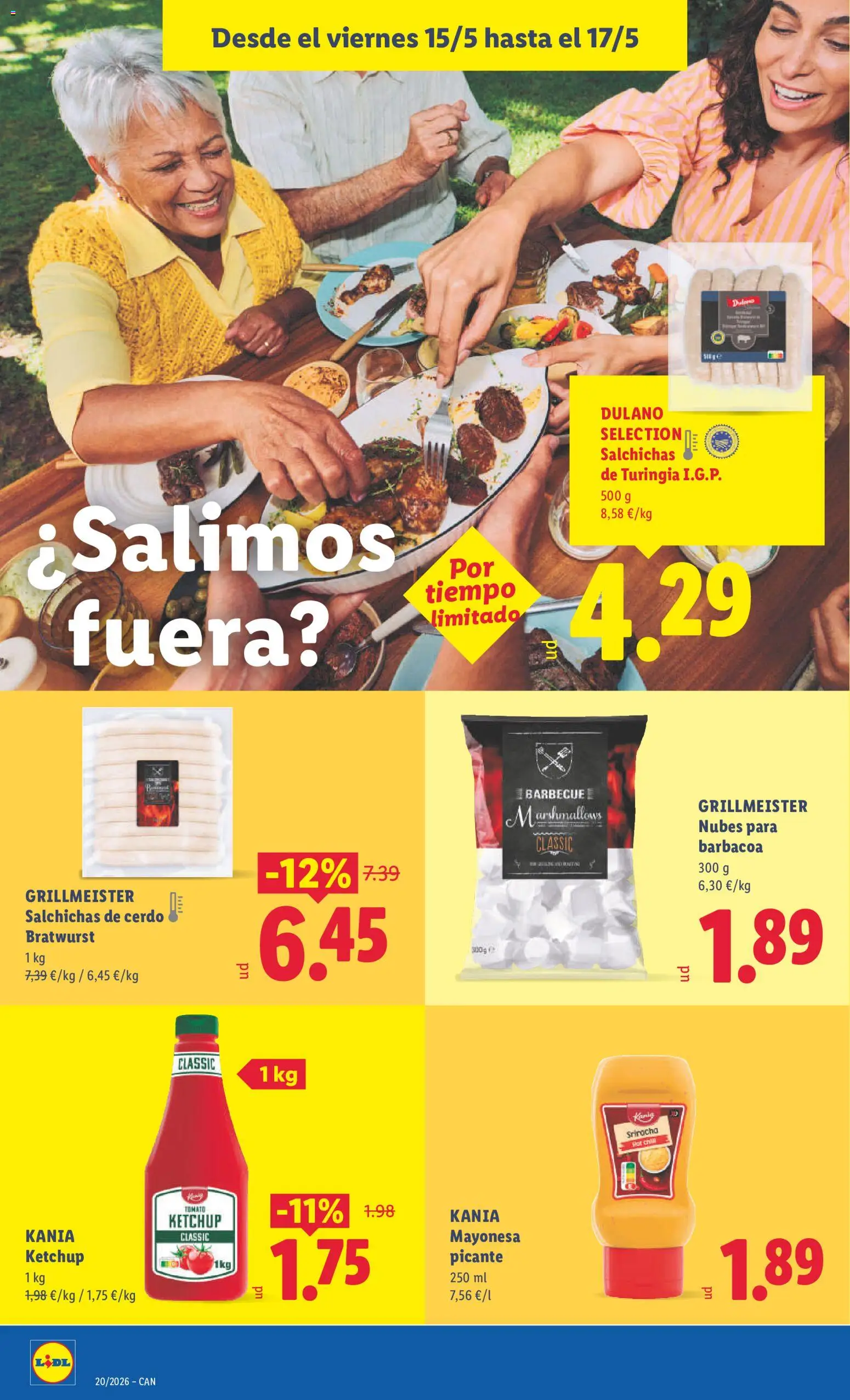 Lidl folleto │ válido desde el 11.05.2026 | Página: 30 | Productos: Cerdo, Οθόνη προβολής, Barbacoa