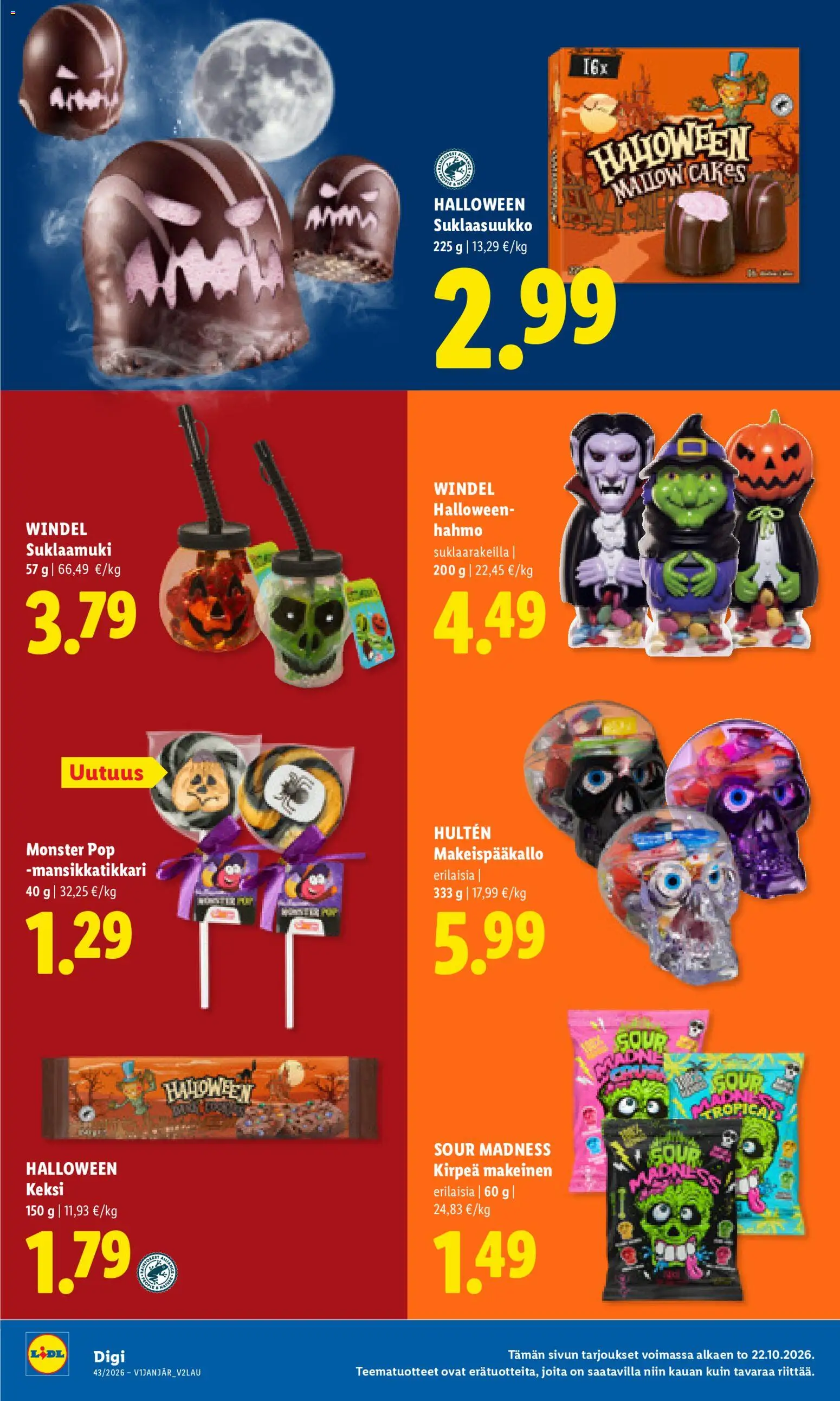 Lidl tarjoukset Helsinki – voimassa 22/10/2026 alkaen | Sivu: 10