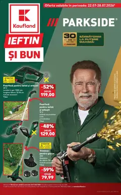 Ofertele Kaufland valabile de la 22.07.2026