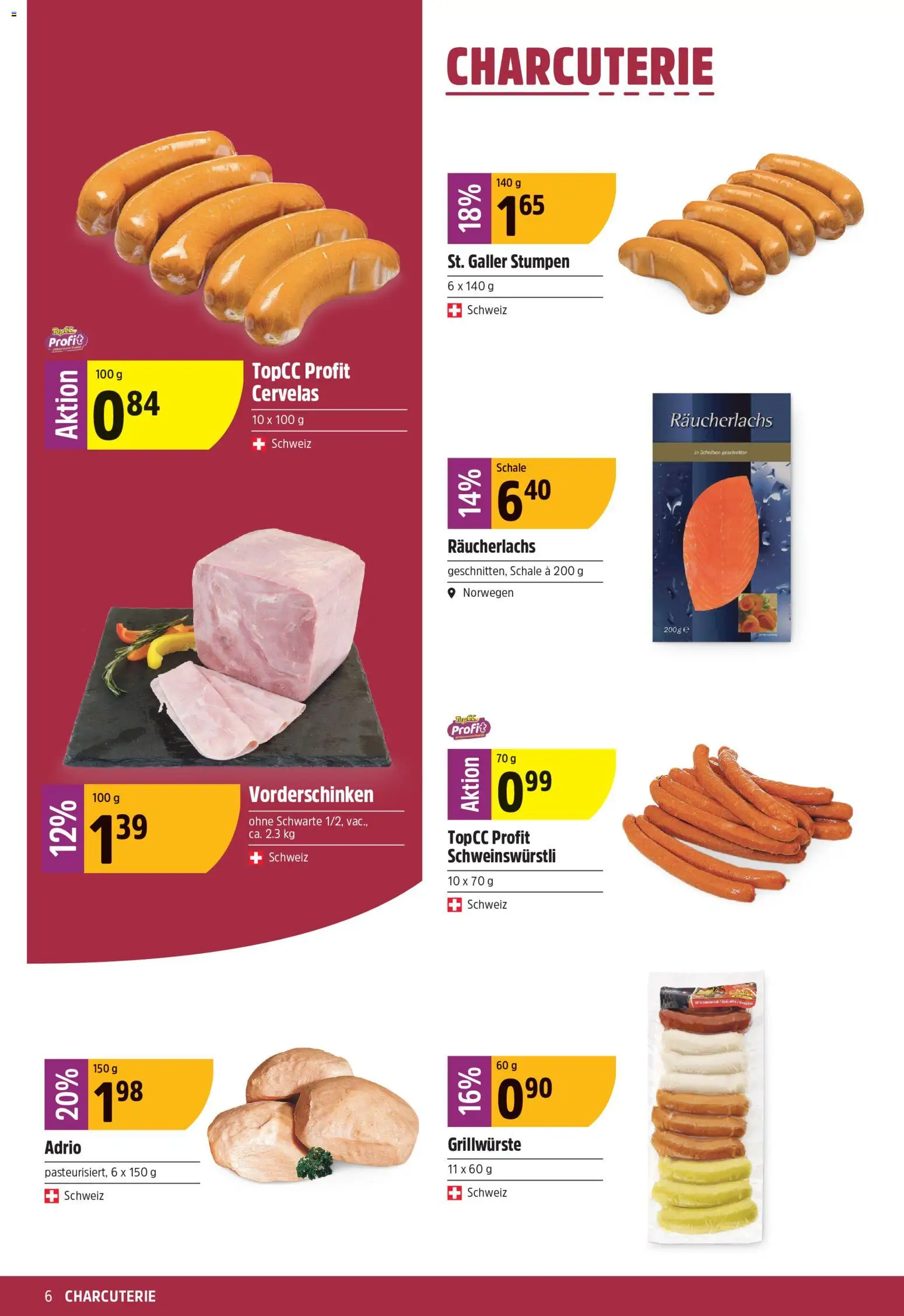 TopCC aktionen – gültig ab 29.06.2026 | Seite: 6 | Produkte: Räucherlachs