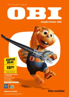 OBI Flugblatt ab 01.10.2026 gültig