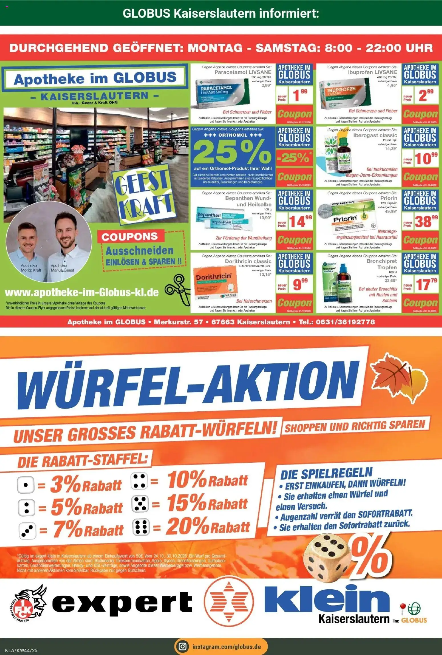 Globus Prospekt Kaiserslautern (ab 26.10.2026) » Angebote online | Seite: 28 | Produkte: Uhr