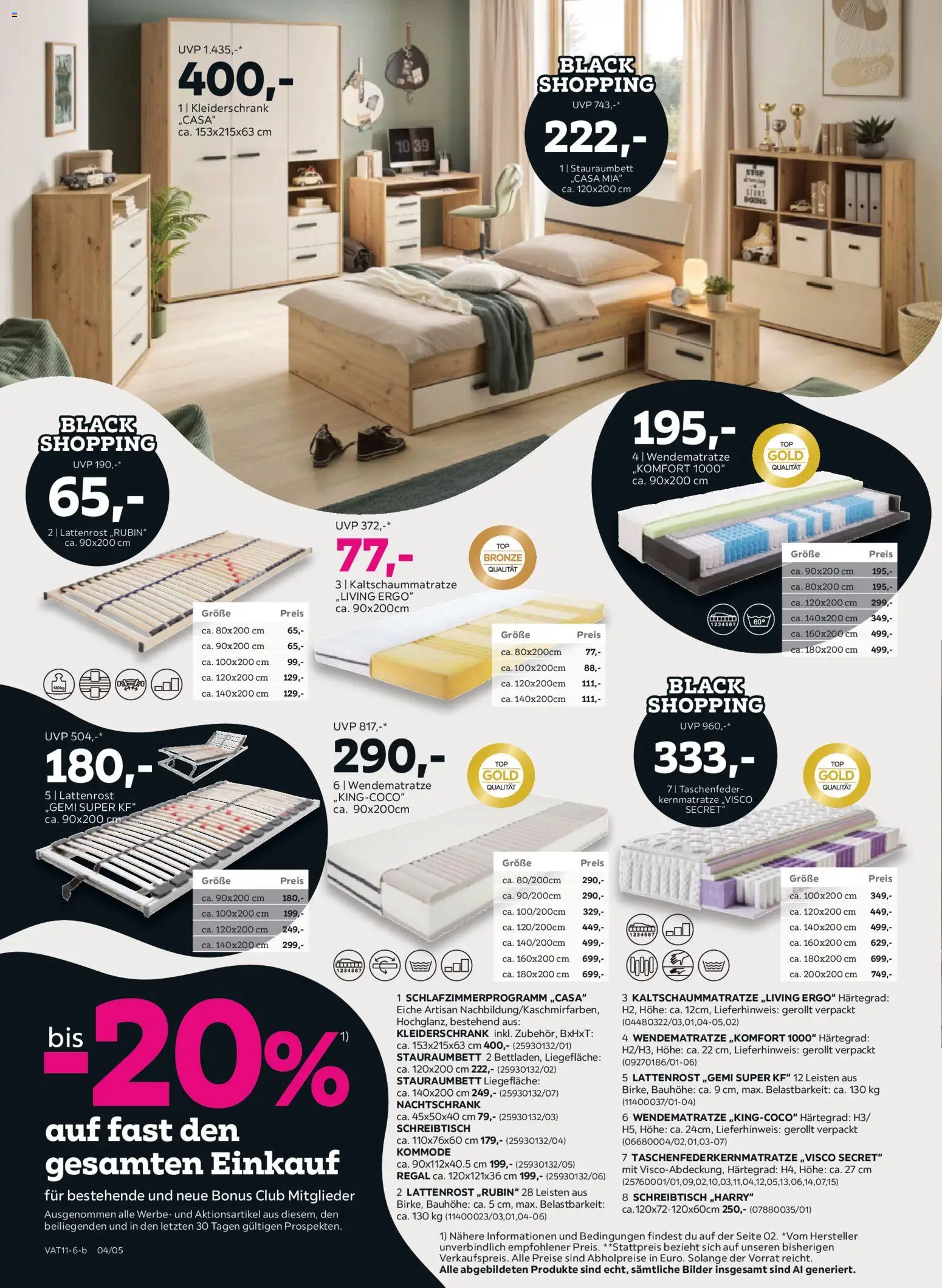 Mömax Prospekt aktuell gültig ab 27.10.2026 | Seite: 4 | Produkte: Kleiderschrank, Kommode, Lattenrost, Regal