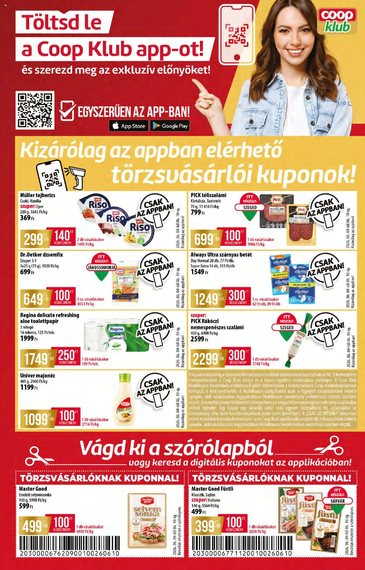 COOP akciós ujság - amely érvényes a következő dátumtól: 04.06.2026 | Oldal: 12