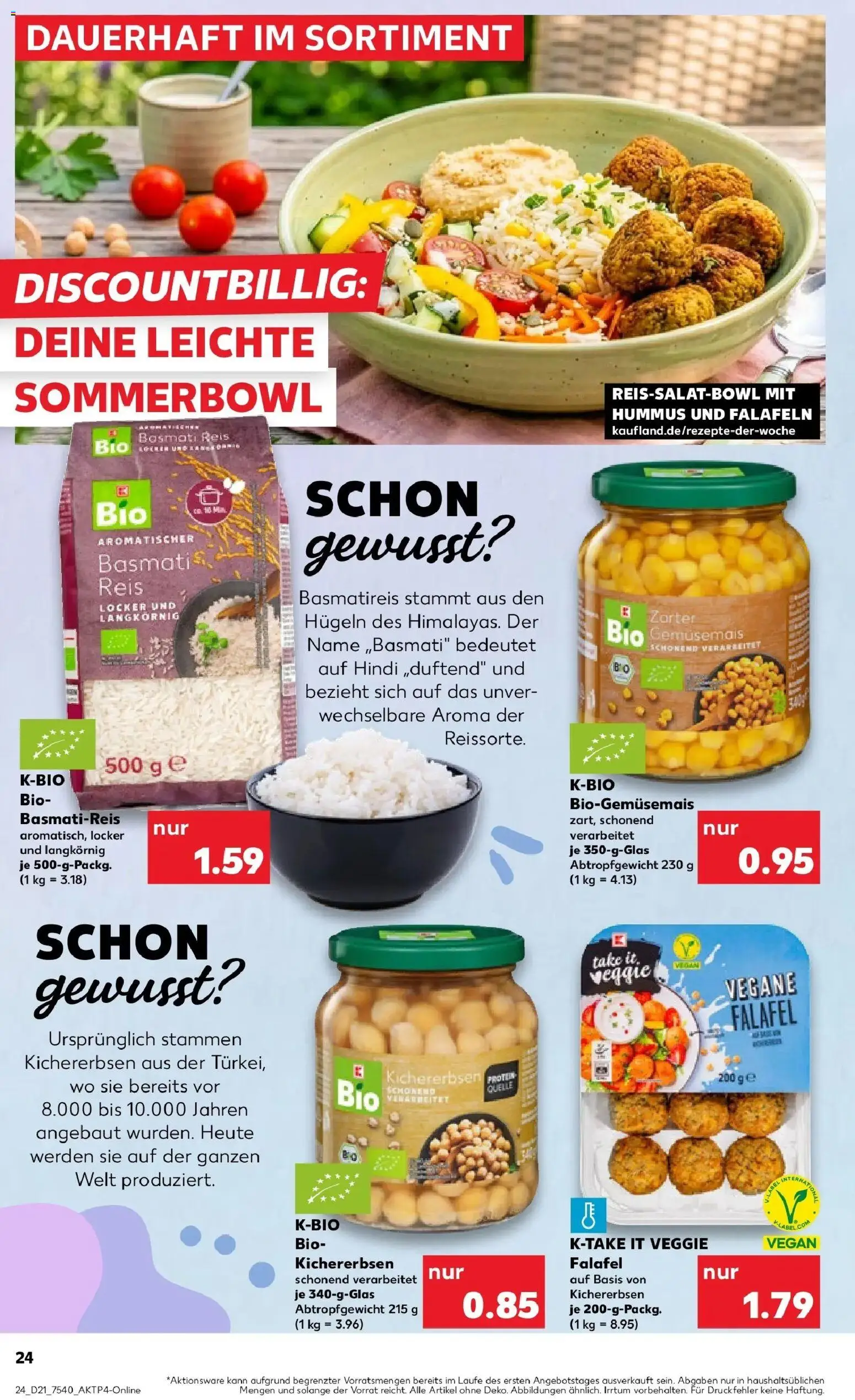 Kaufland Prospekt Oranienburg – gültig ab 18.05.2026 | Seite: 29 | Produkte: Basmatireis, Reis
