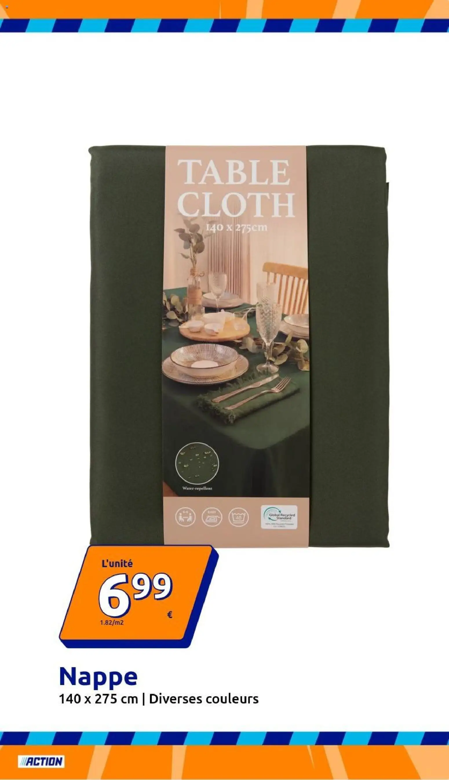 {H1} | Page: 7 | Produits: Table, Nappe