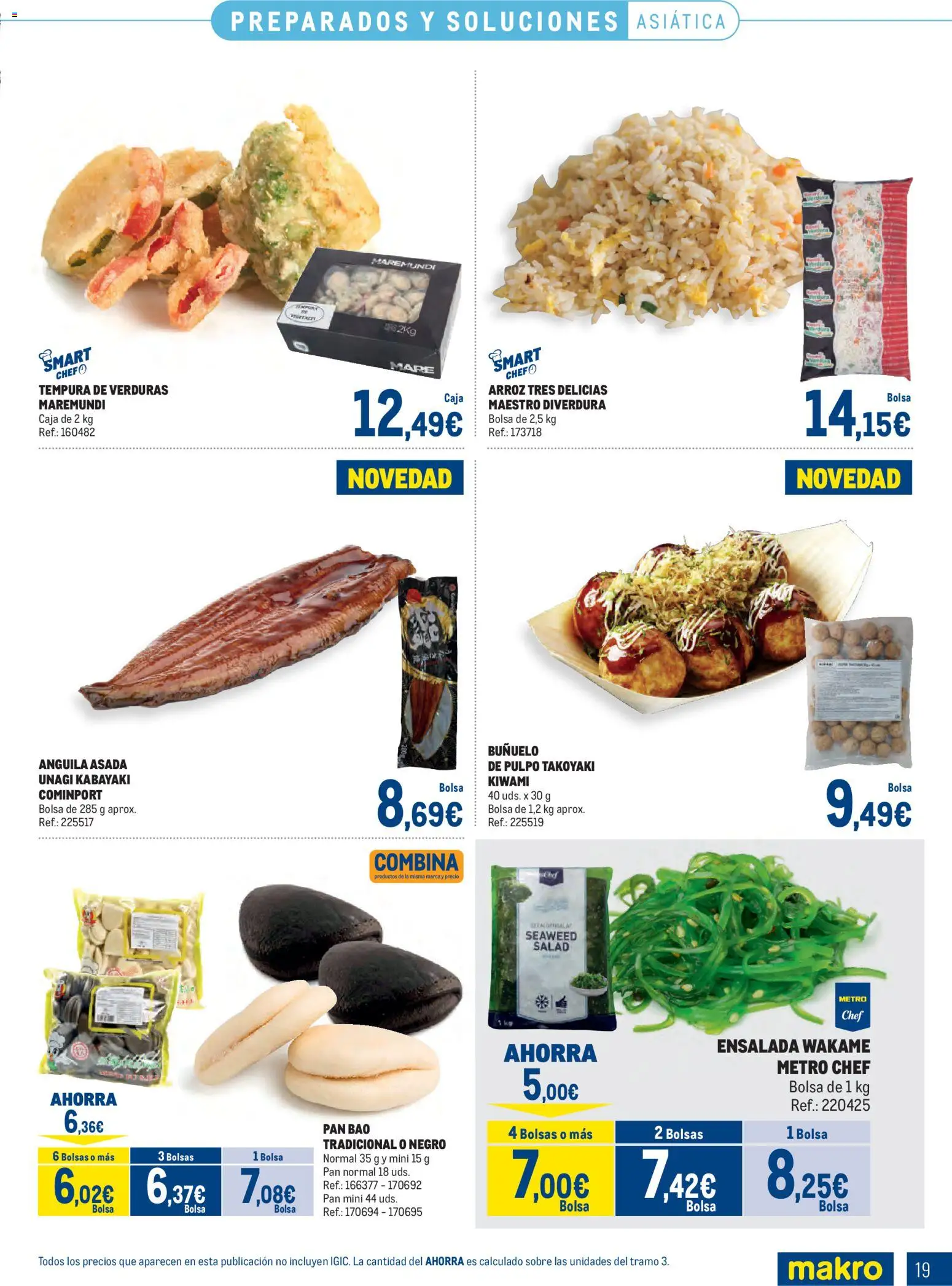 Makro Congelados Canarias │ válido desde el 04.05.2026 | Página: 19 | Productos: Arroz, Ensalada, Bolsa, Caja