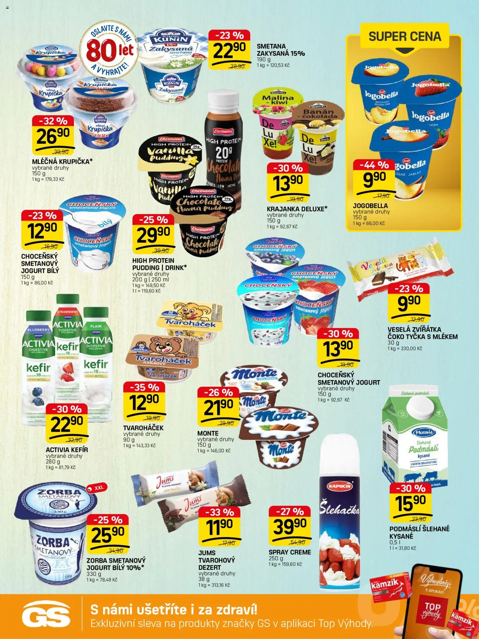 Flop leták - FlopTop od 16.09.2026 | Strana: 5 | Produkty: Kefír, Kiwi, Šlehačka, Protein jogurt