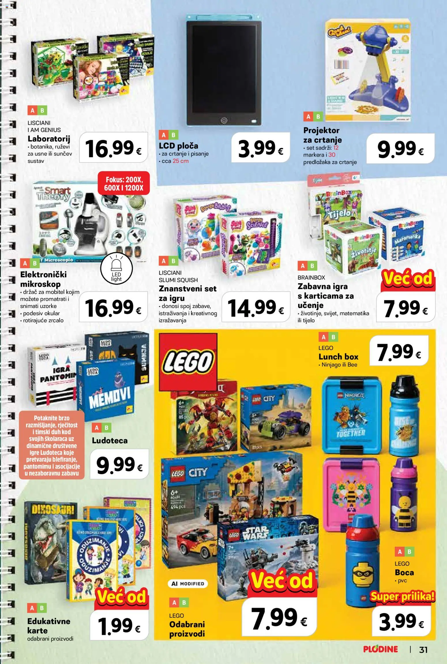 Plodine katalog | vrijedi od 13.08.2026 | Stranica: 31 | Proizvodi: Tablet, Mobitel, Igra, Mikroskop