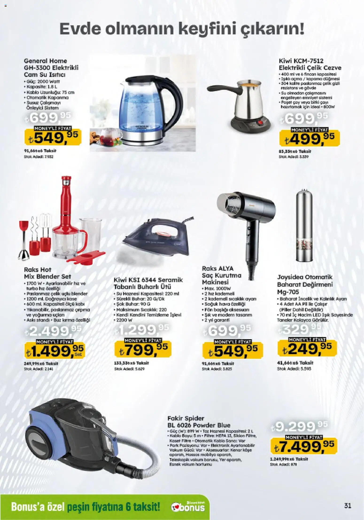 Migros Katalog - 5M Migroskop Dijital - 23 Temmuz 2026 tarihinden itibaren geçerlidir | Sayfa: 139 | Ürünler: Askı, Su ısıtıcı, Blender, Su