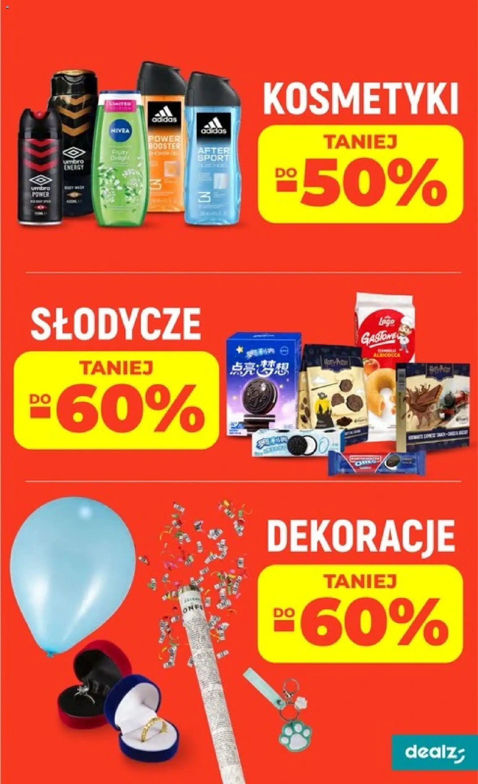 Dealz gazetka od 11.06.2026 | Strona: 9 | Produkty: Słodycze, Kosmetyki