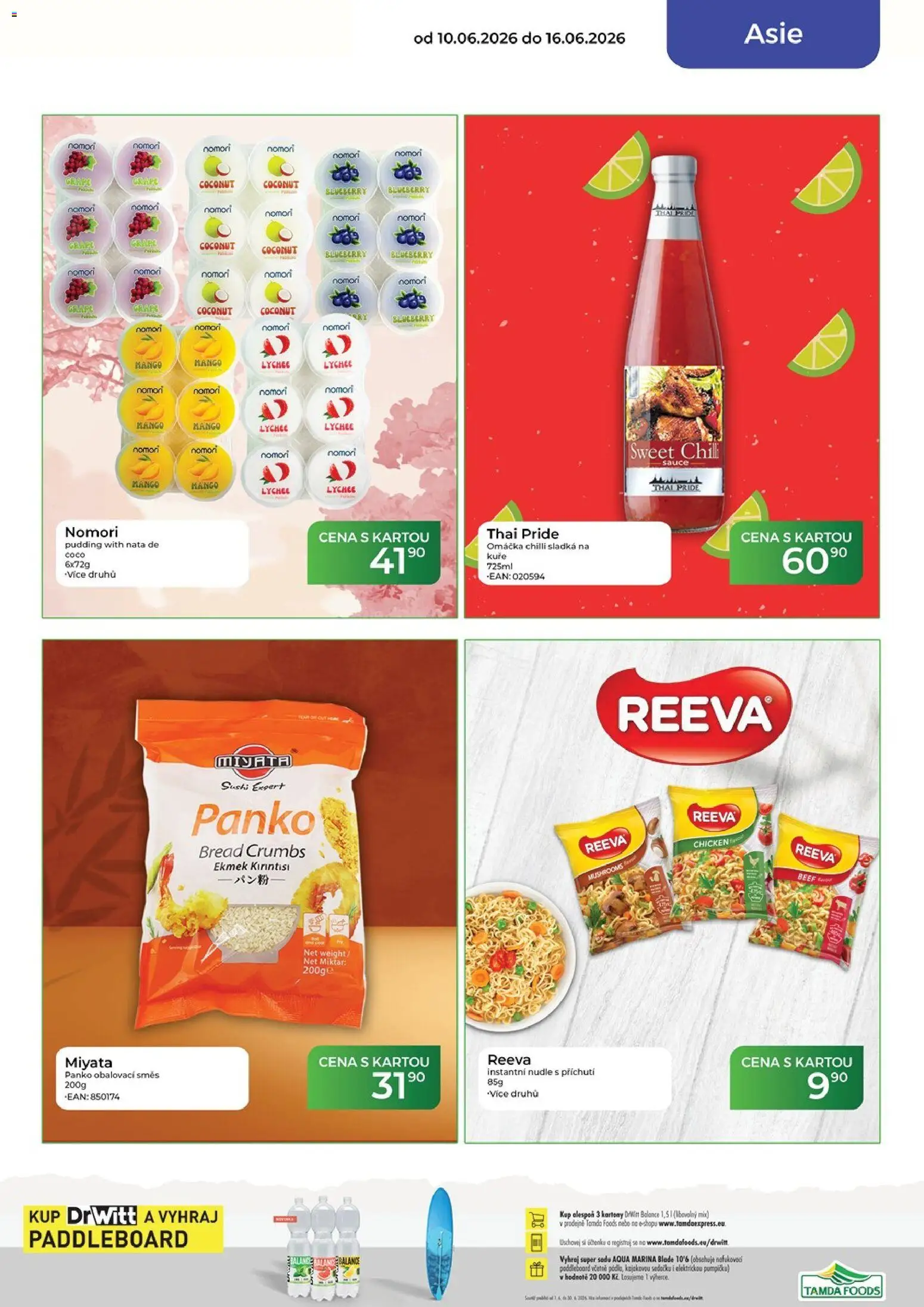 Tamda Foods leták od 10.06.2026 | Strana: 47 | Produkty: Mango, Sushi, Sedačka, Nudle