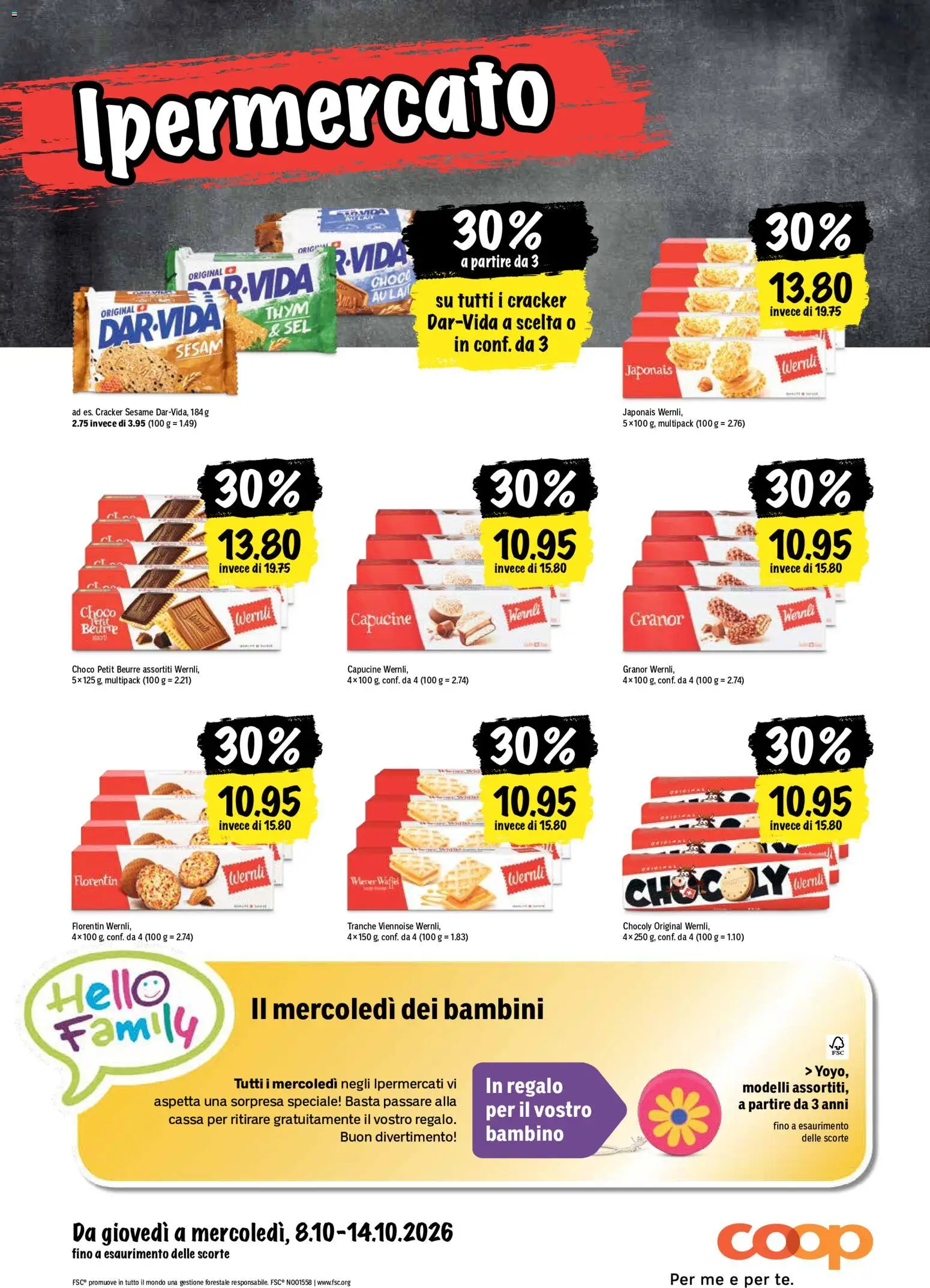 Coop aktionen IT – gültig ab 08.10.2026 | Seite: 24 | Produkte: Cracker