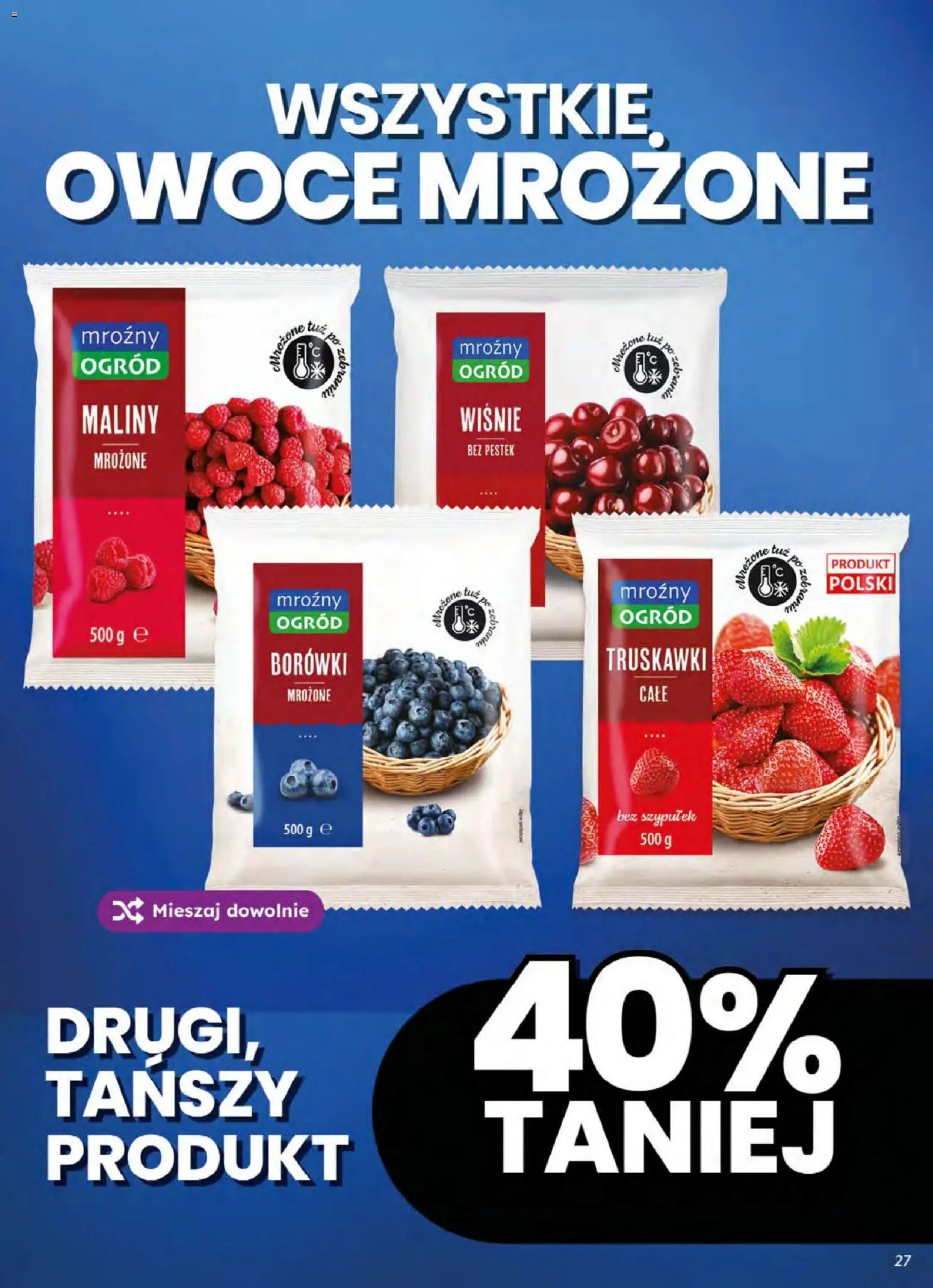 Dino gazetka od 05.08.2026 | Strona: 27 | Produkty: Maliny, Wiśnie, Truskawki, Owoce