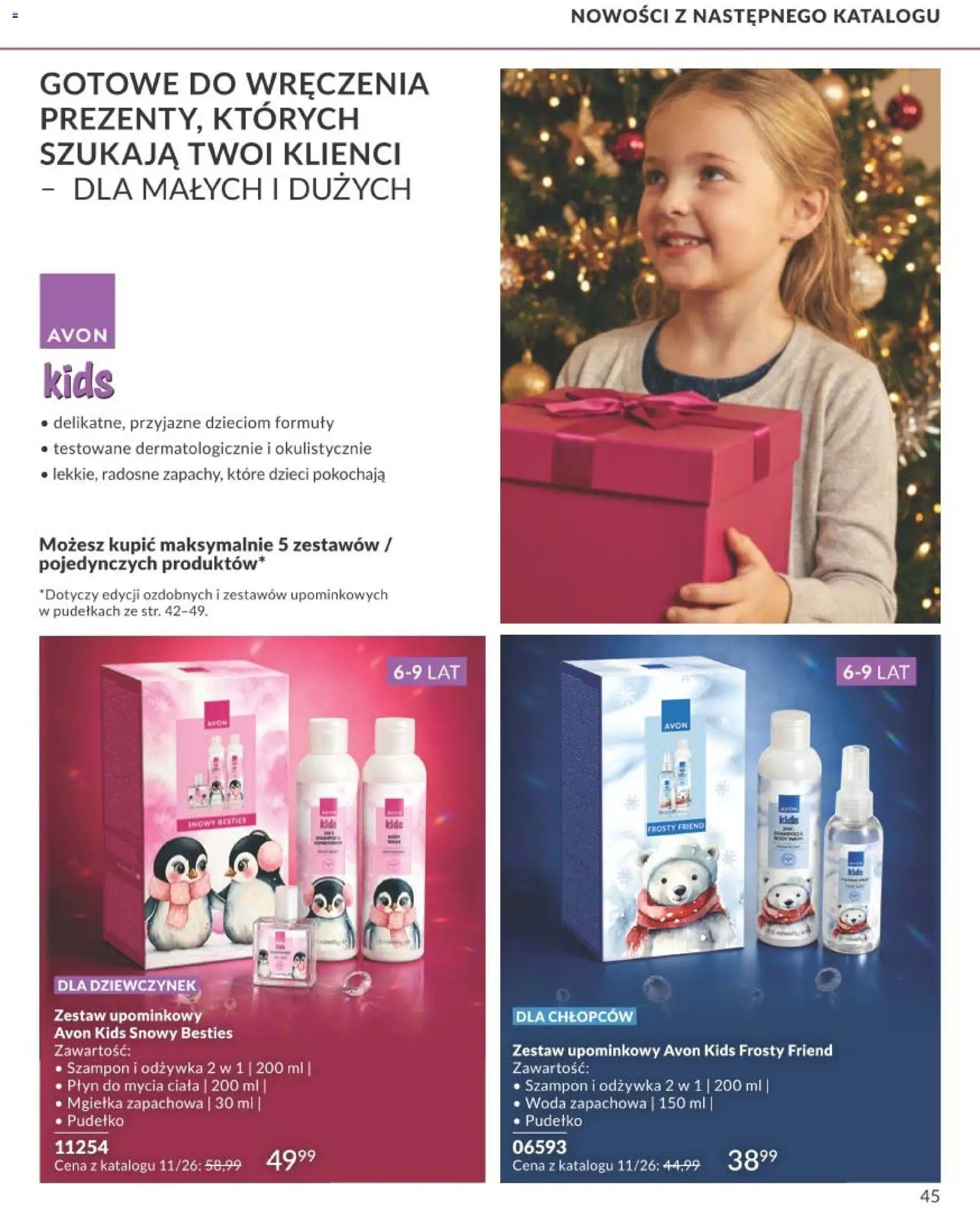 Avon Katalog Focus 10 2026 od 30.09.2026 | Strona: 45 | Produkty: Mgiełka zapachowa, Pudełko, Odżywka, Woda