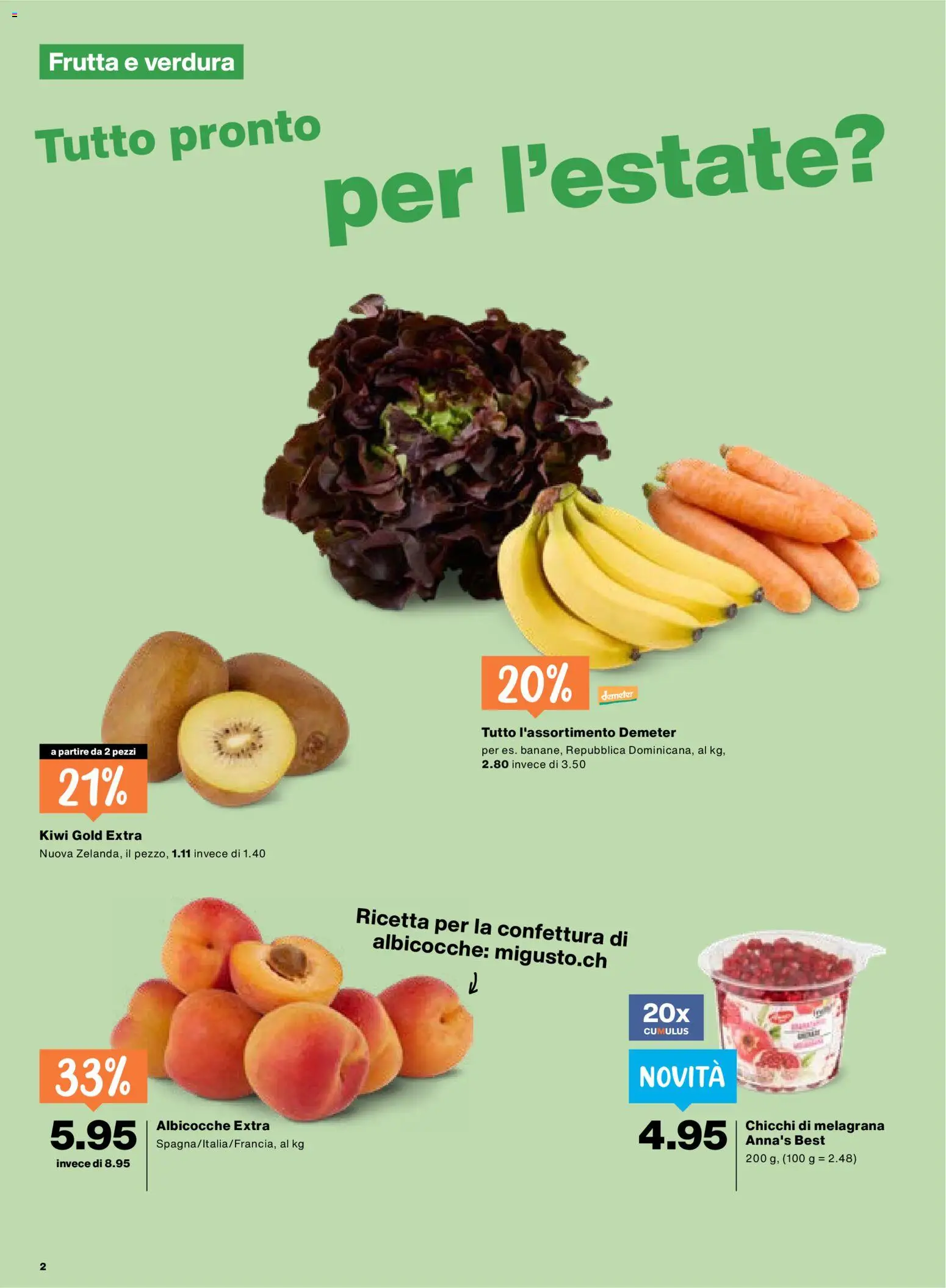 Migros aktionen IT – gültig ab 28.05.2026 | Seite: 2 | Produkte: Kiwi