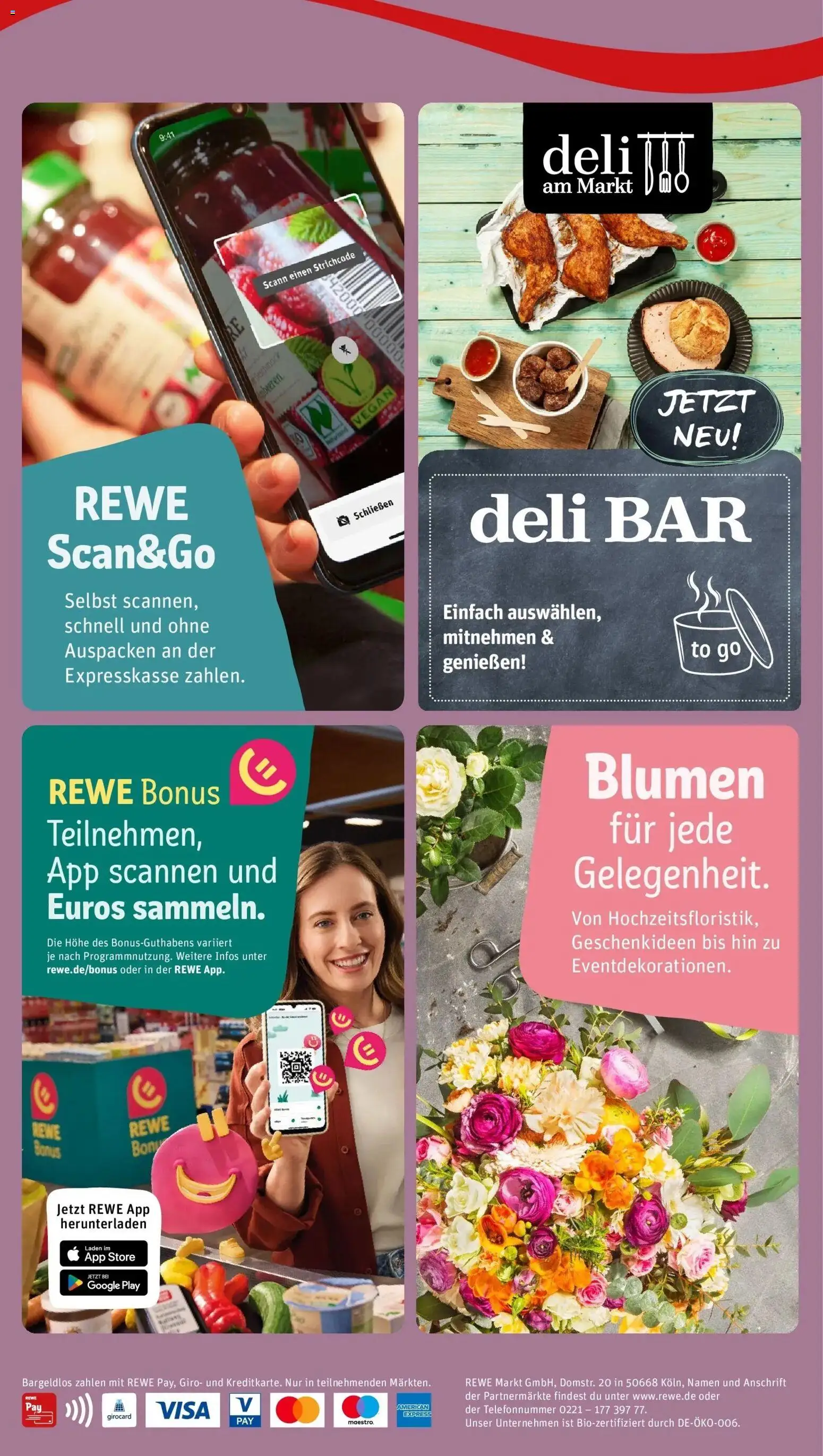Rewe Prospekt Potsdam – gültig ab 27.07.2026 | Seite: 2 | Produkte: Blumen