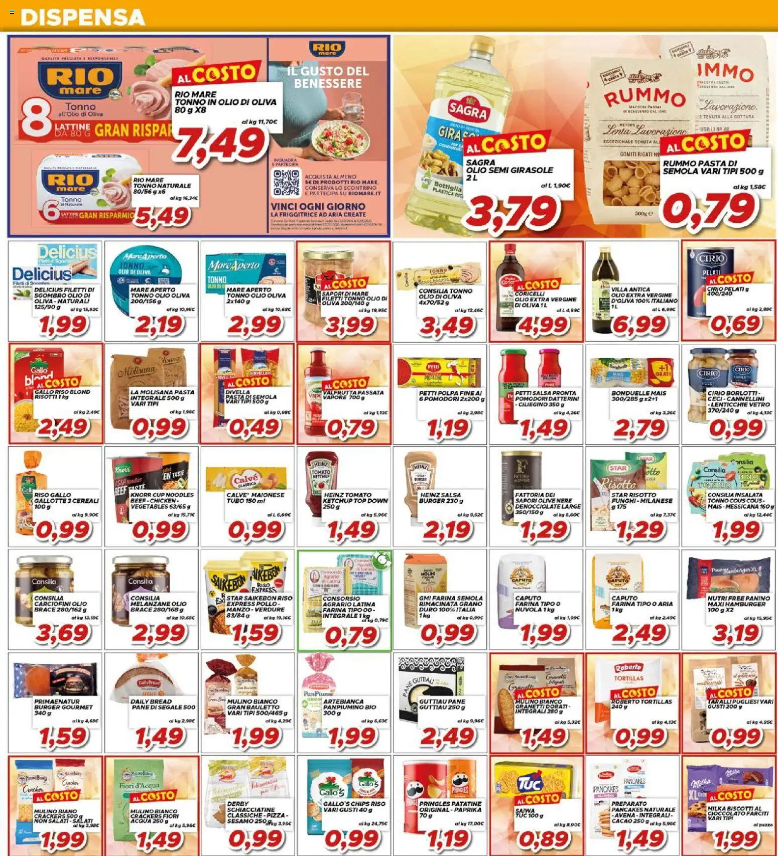 Volantino Ma Supermercati del 17.04.2026 | Pagina: 12 | Prodotti: Pizza, Ceci, Tubo, Cous cous