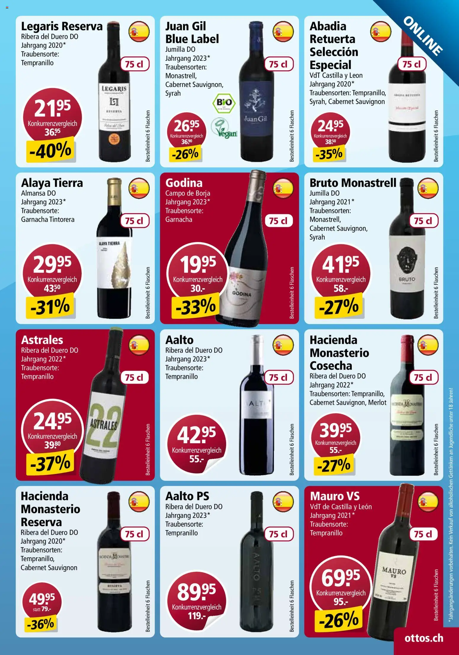 Otto's aktionen Online – gültig ab 10.10.2026 | Seite: 7 | Produkte: Merlot