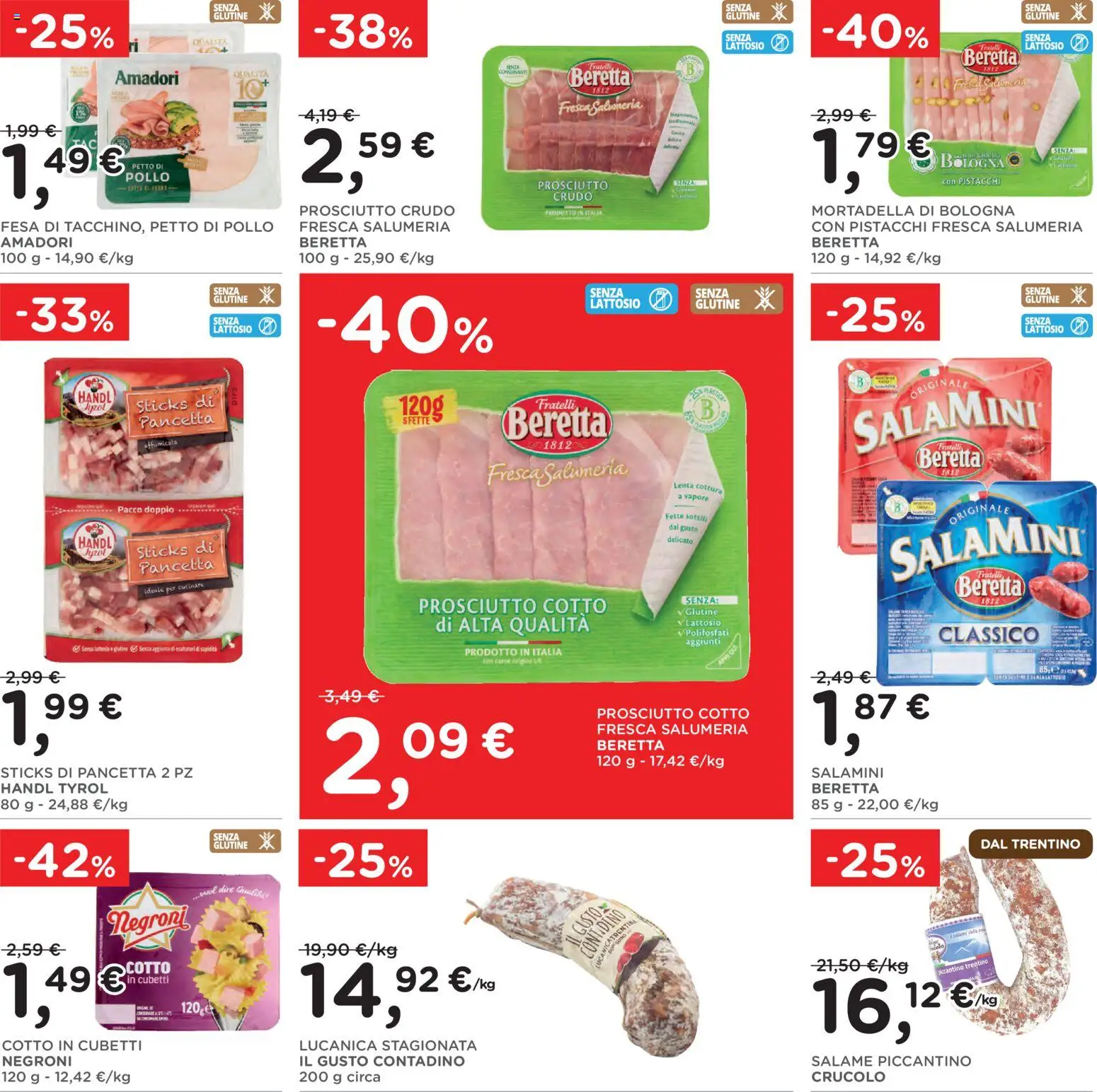 Volantino Poli del 06.05.2026 | Pagina: 12 | Prodotti: Prosciutto Cotto, Cd, Salame, Pistacchi