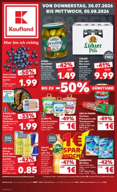 Kaufland Prospekt Rostock ab 30.07.2026 gültig