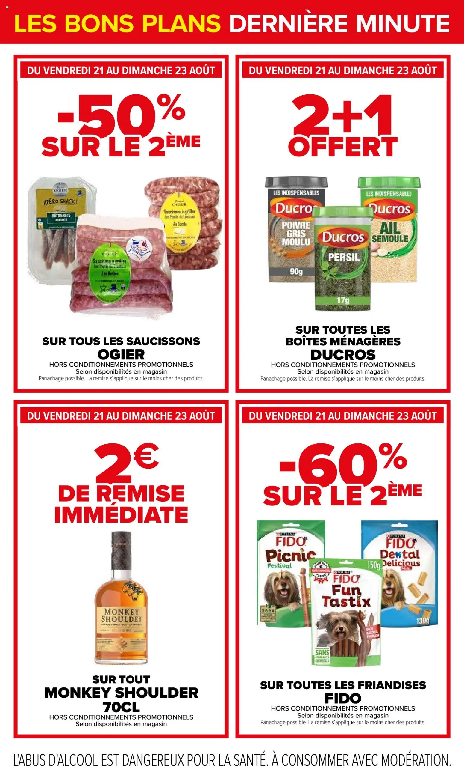 {H1} | Page: 4 | Produits: Whisky, Persil, Ail, Poivre