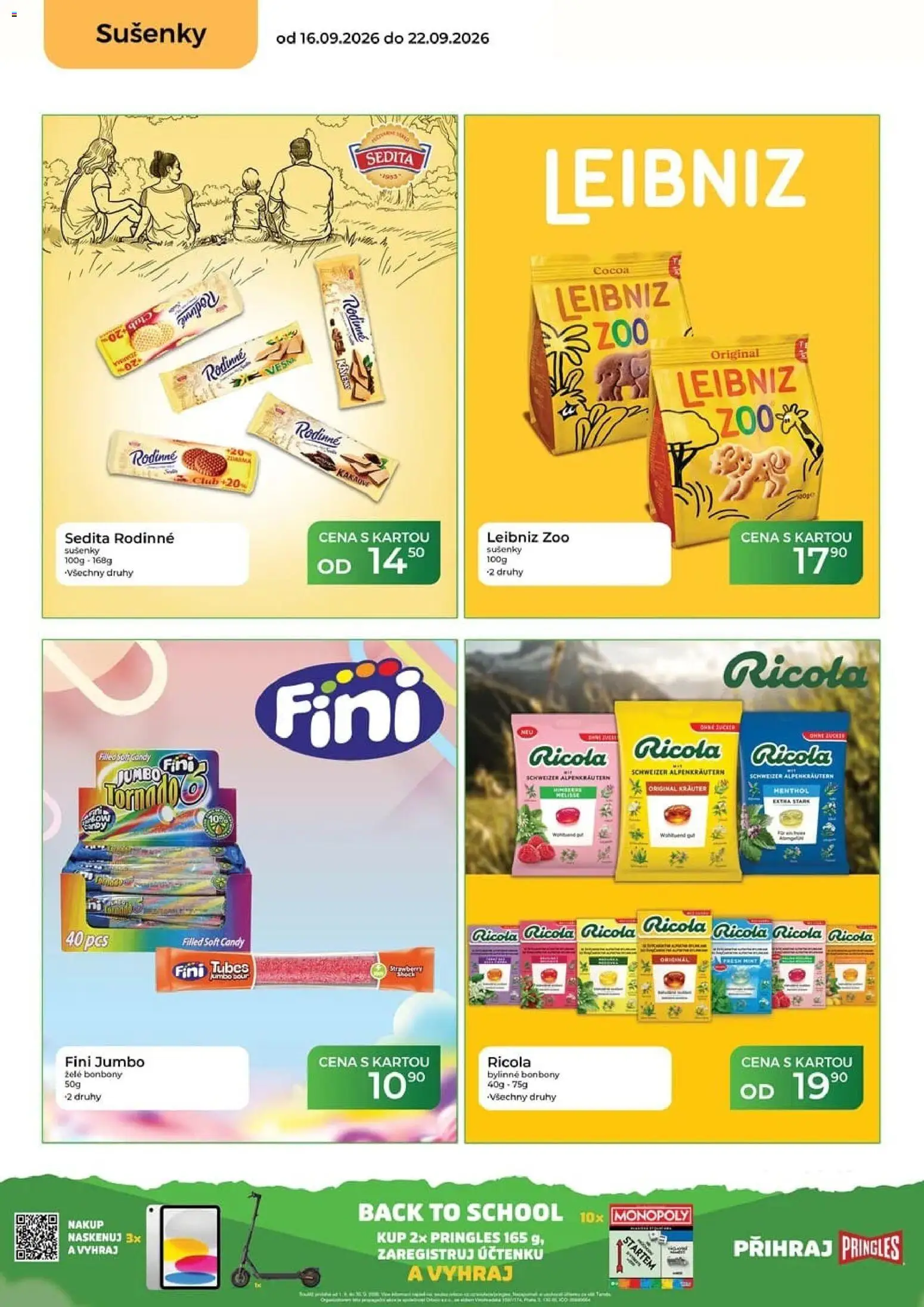 Tamda Foods leták od 16.09.2026 | Strana: 32 | Produkty: Bonbóny, Pringles, Želé bonbóny, Sušenky