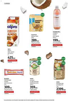 DM Drogerie - katalog - pregled DM Drogerie kataloga - važi od 01.10.2026 | Strana: 36 | Proizvode: Badem, Alpro, Protein bar, Kafa