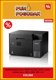 Chipoteka Katalog - Pregled kataloga iz trgovine Chipoteka, vrijedi od 18.06.2026 | Stranica: 5 | Proizvodi: Printer