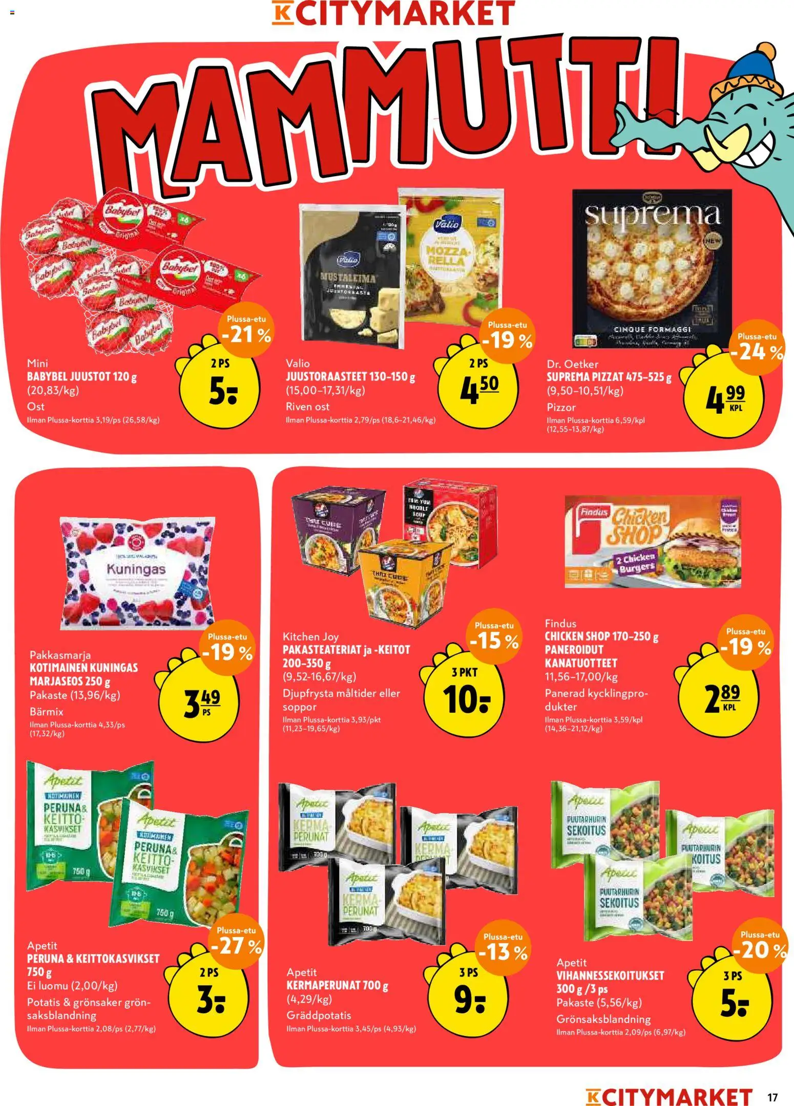 K-Citymarket tarjoukset – voimassa 06/08/2026 alkaen | Sivu: 17