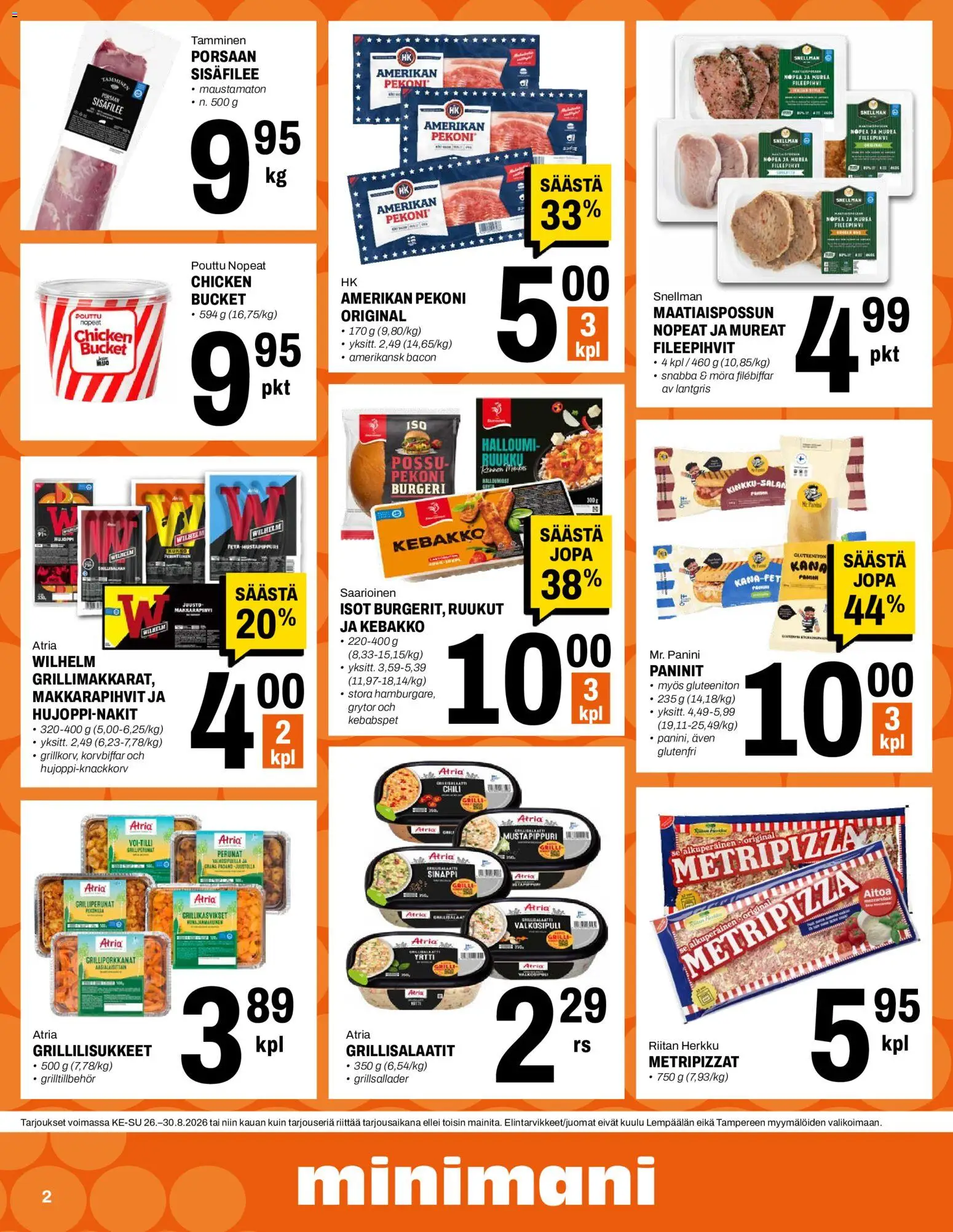 Minimani tarjoukset – voimassa 26/08/2026 alkaen | Sivu: 2