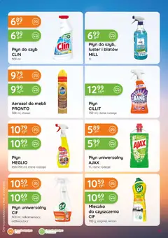 Pogląd oferty "Eurocash gazetka - Katalog Chemiczny" - ważna od 03.09.2026 | Strona: 13 | Produkty: Meglio, Płyn do szyb Clin, Płytki, Płyn do szyb