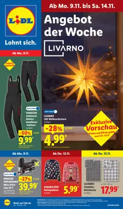 Lidl Prospekt ab 09.11.2026 gültig