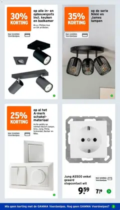GAMMA folder - Voorbeeld van een folder van GAMMA, geldig van 12-10-2026 | Pagina: 11 | Producten: Stopcontact