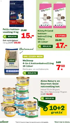Welkoop folder - Voorbeeld van een folder van Welkoop, geldig van 07-09-2026 | Pagina: 8 | Producten: Kattenbakvulling, Tonijn, Geur, Kip