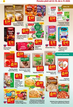 Koruna leták platný od 23.10.2026 | Strana: 15 | Produkty: Paprika, Bujón, Čaj, Korenie
