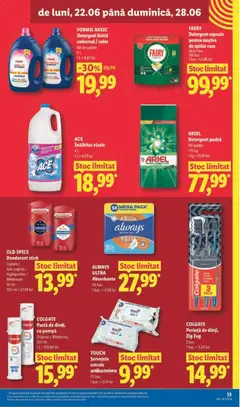 Ofertele Lidl valabile de la 22.06.2026 | Pagină: 13