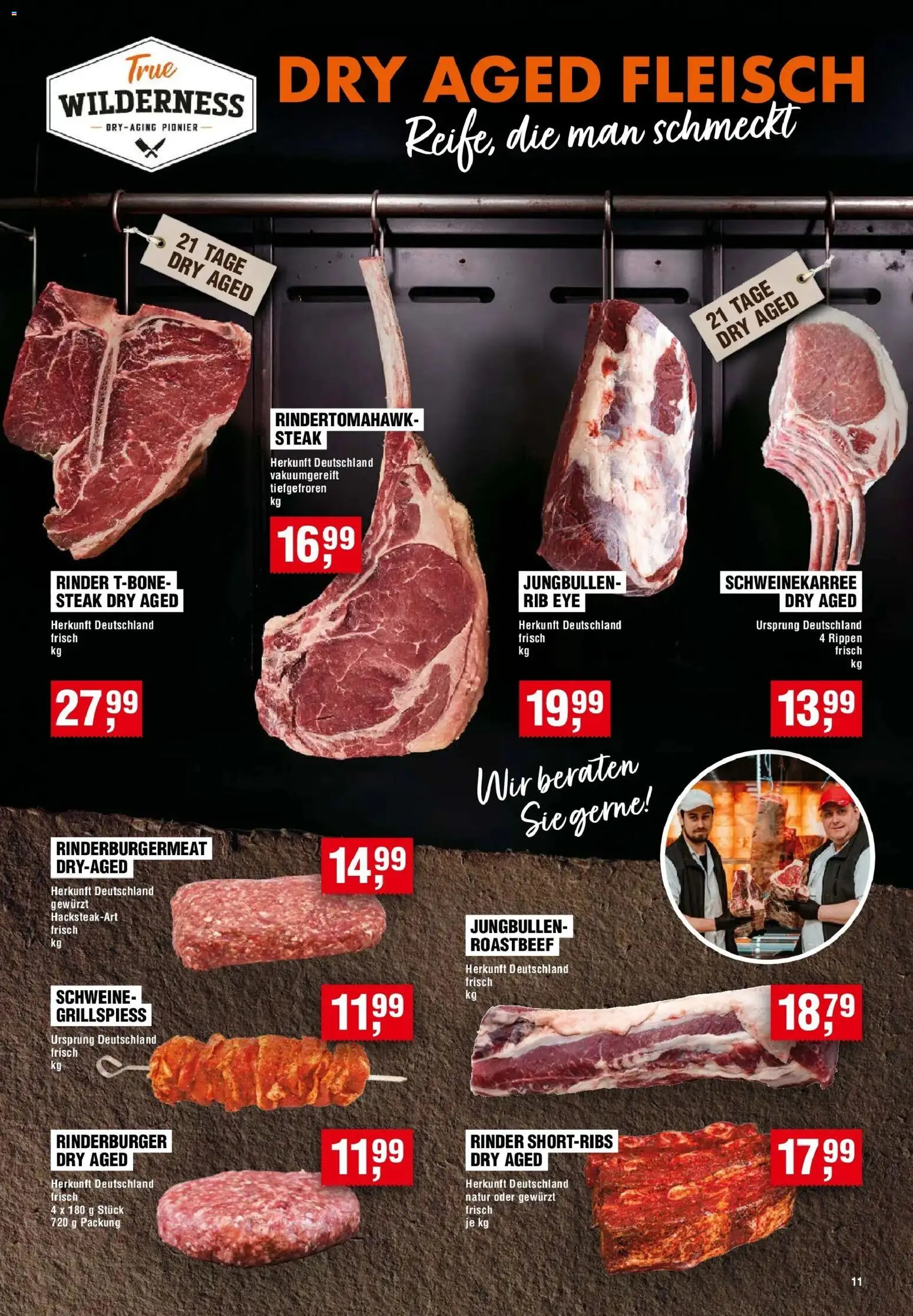 Edeka Prospekt Kulmbach (ab 20.08.2026) » Angebote Online | Seite: 11 | Produkte: Roastbeef, Steak, Fleisch