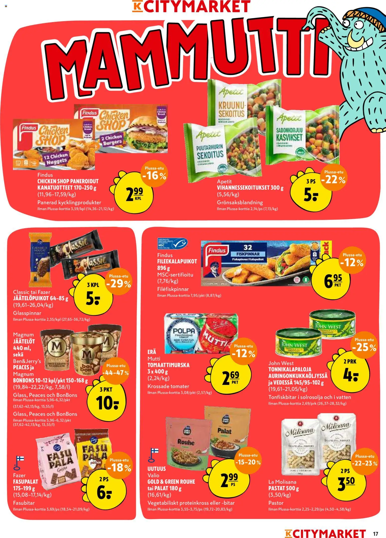K-Citymarket tarjoukset – voimassa 15/10/2026 alkaen | Sivu: 17