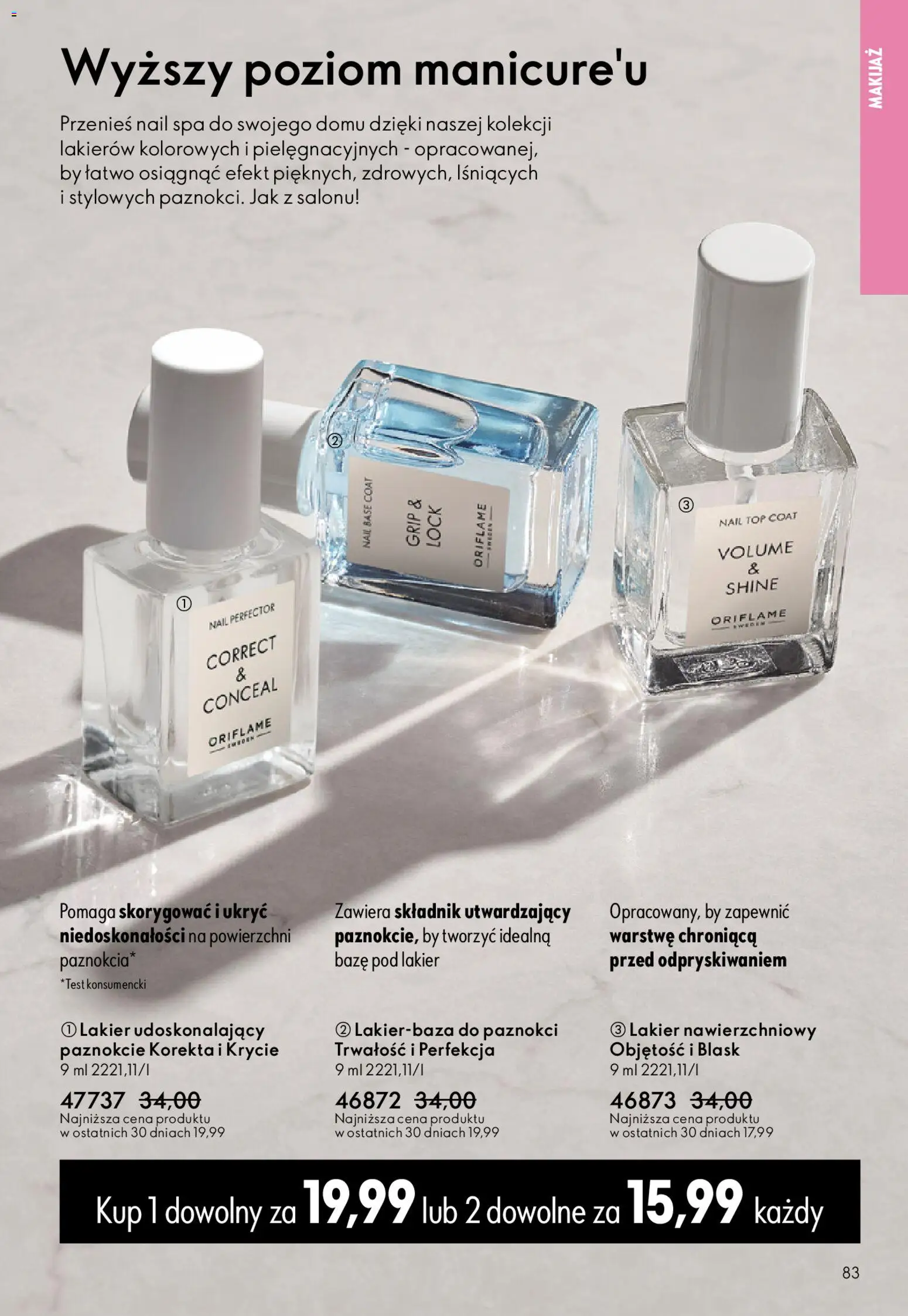 Oriflame Katalog 8 2026 od 27.05.2026 | Strona: 83 | Produkty: Top, Makijaż