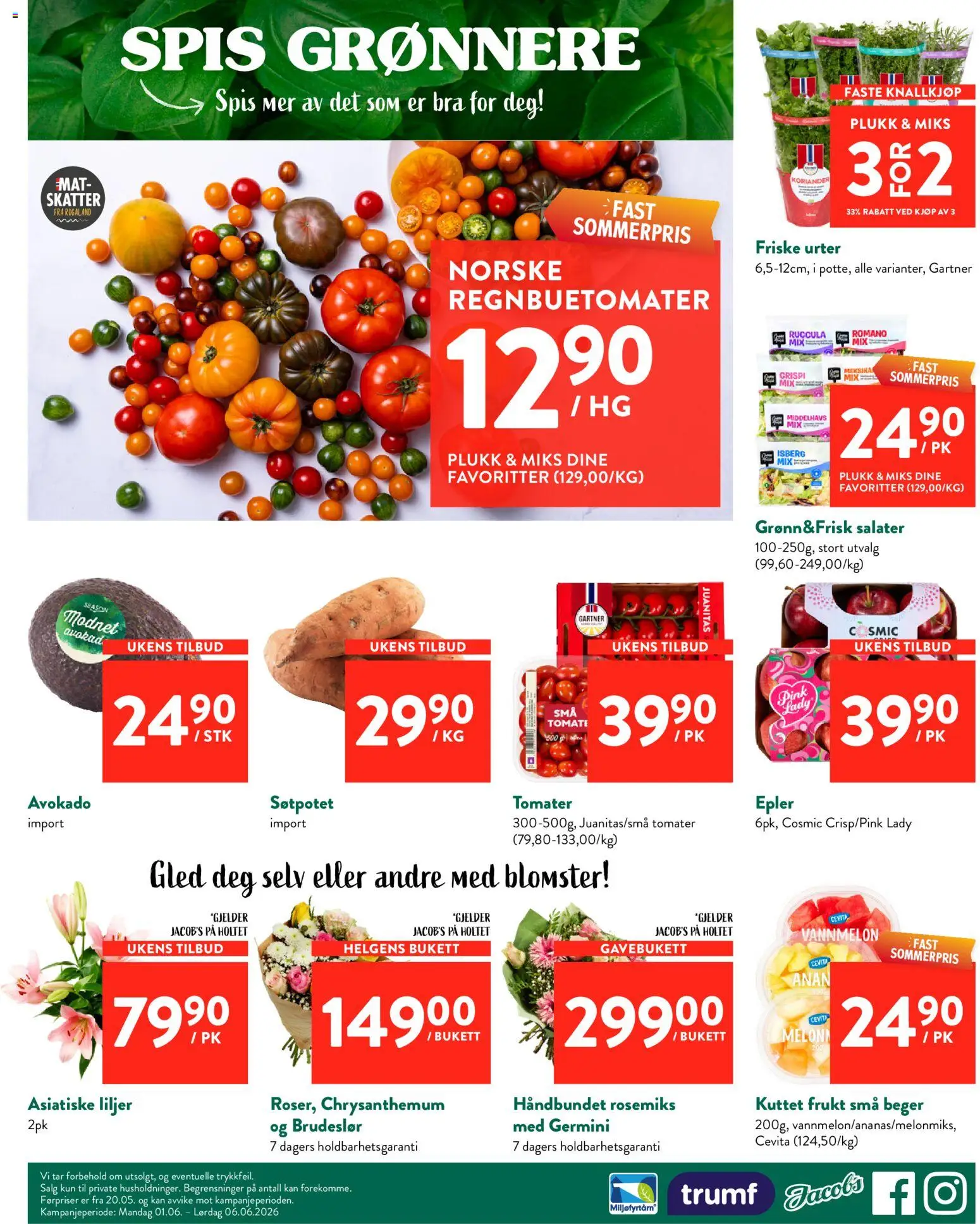 {H1} | Side: 8 | Produkter: Epler, Avokado, Ruccula, Cremă pentru față