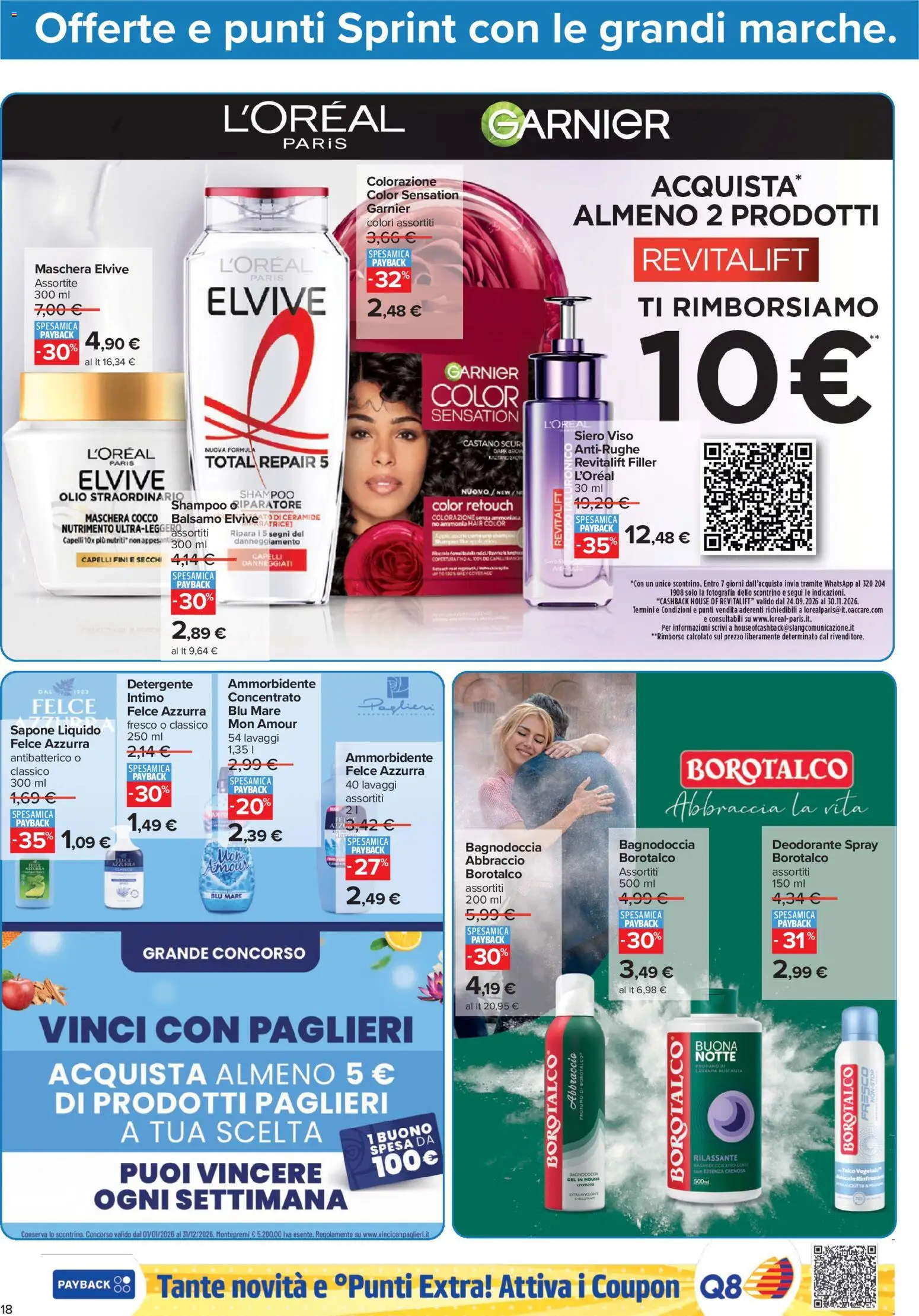 Volantino Carrefour del 23/10/2026 | Pagina: 20 | Prodotti: Shampoo, Maschera, Detergente, Profumo